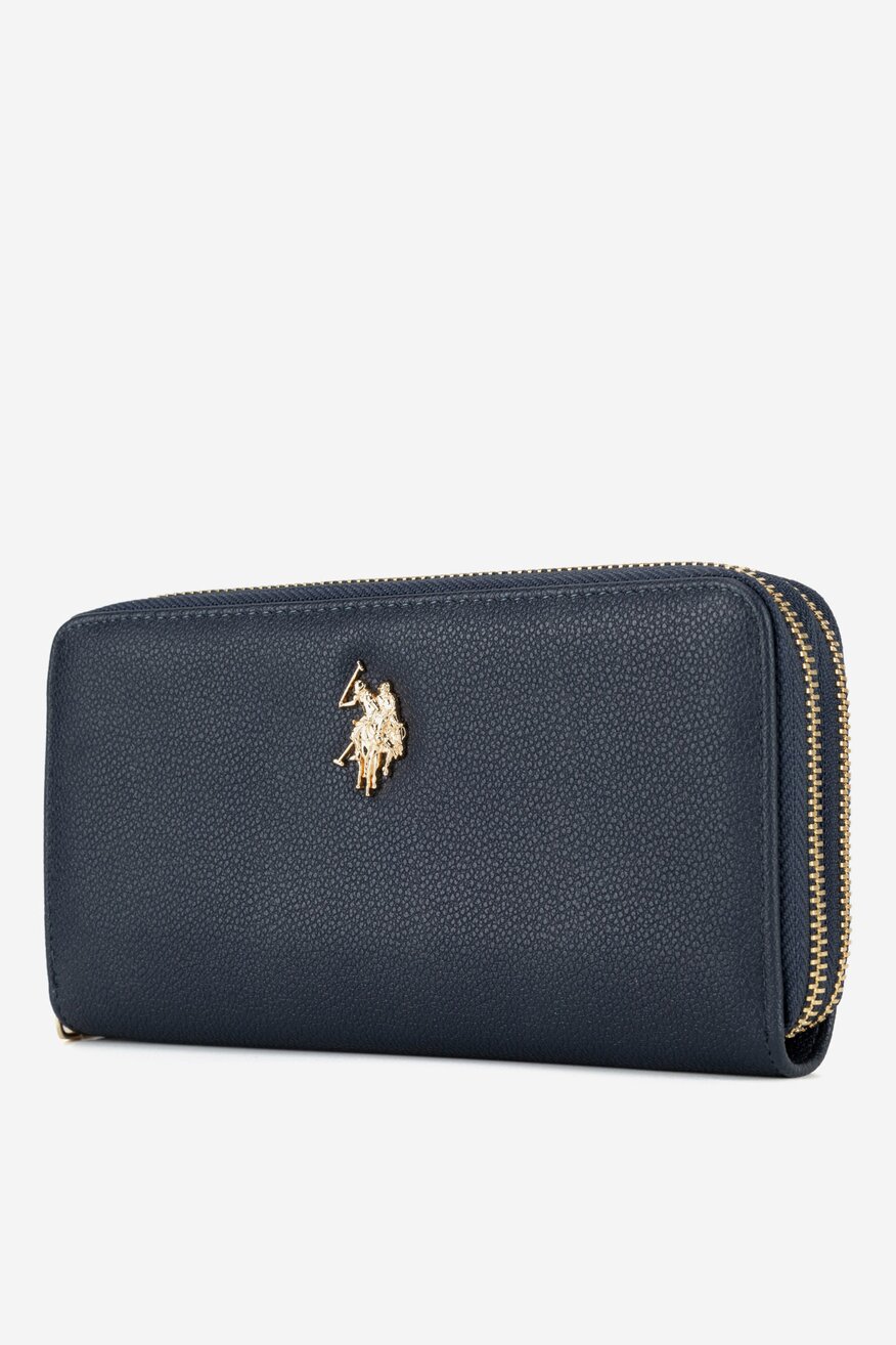 Дамски портфейл U.S. POLO ASSN. КОБАЛТОВО СИНЬО - 5905588971313