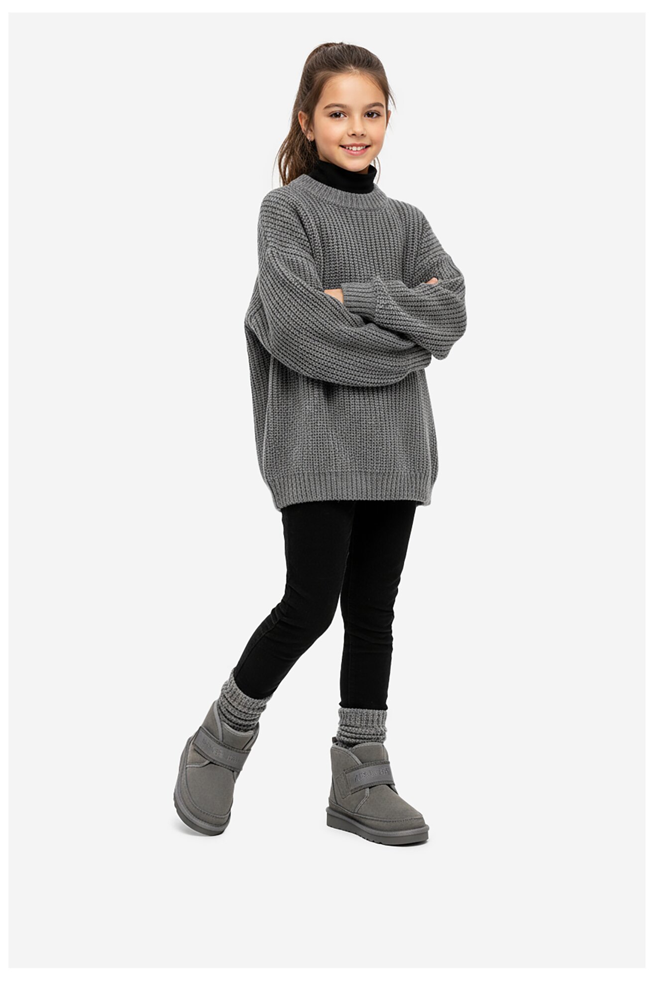 Botki Badura EO-HY669016S-2 (III)DZ Szary