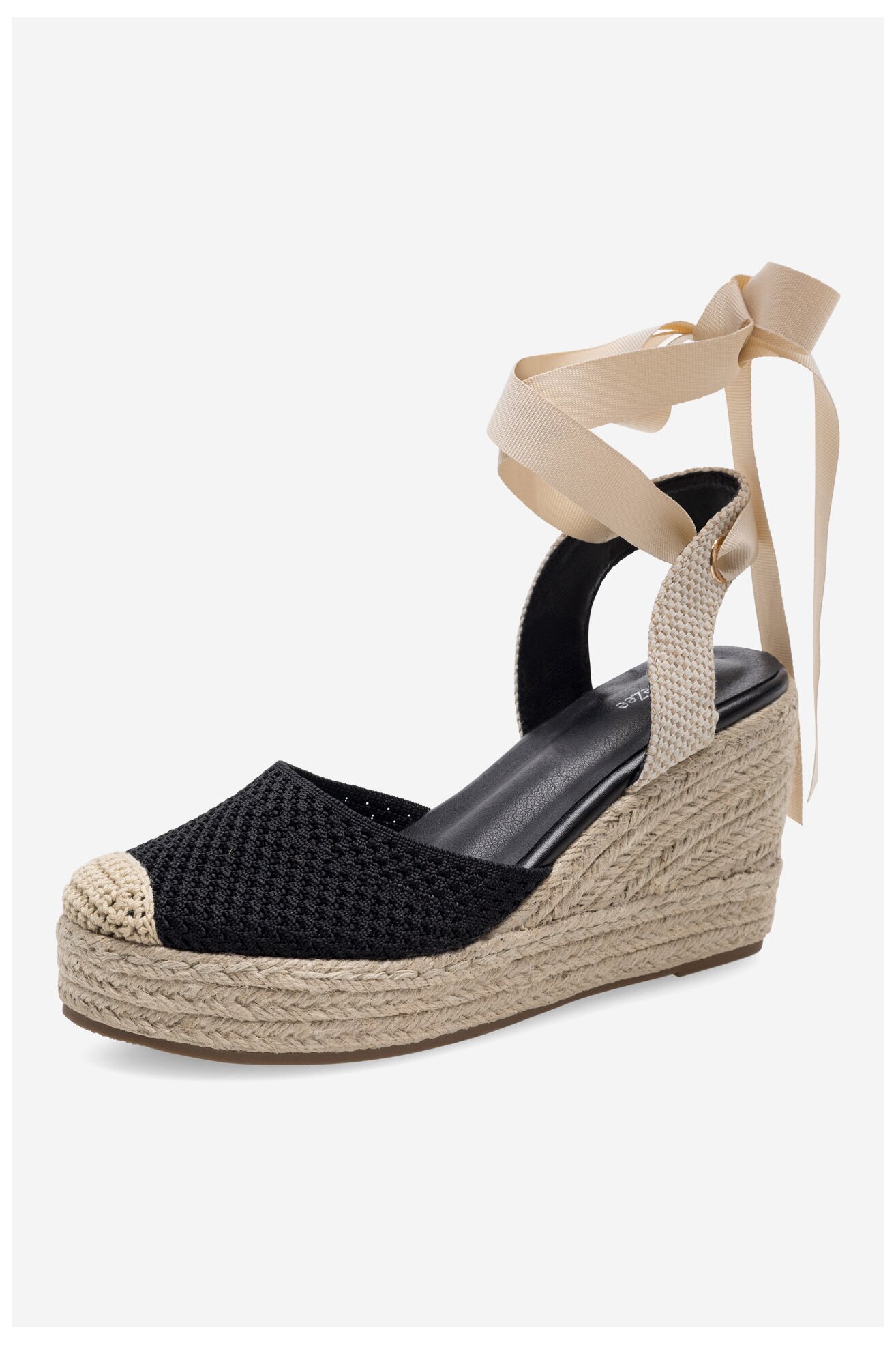 Espadryle DeeZee WS2509-001 Czarny