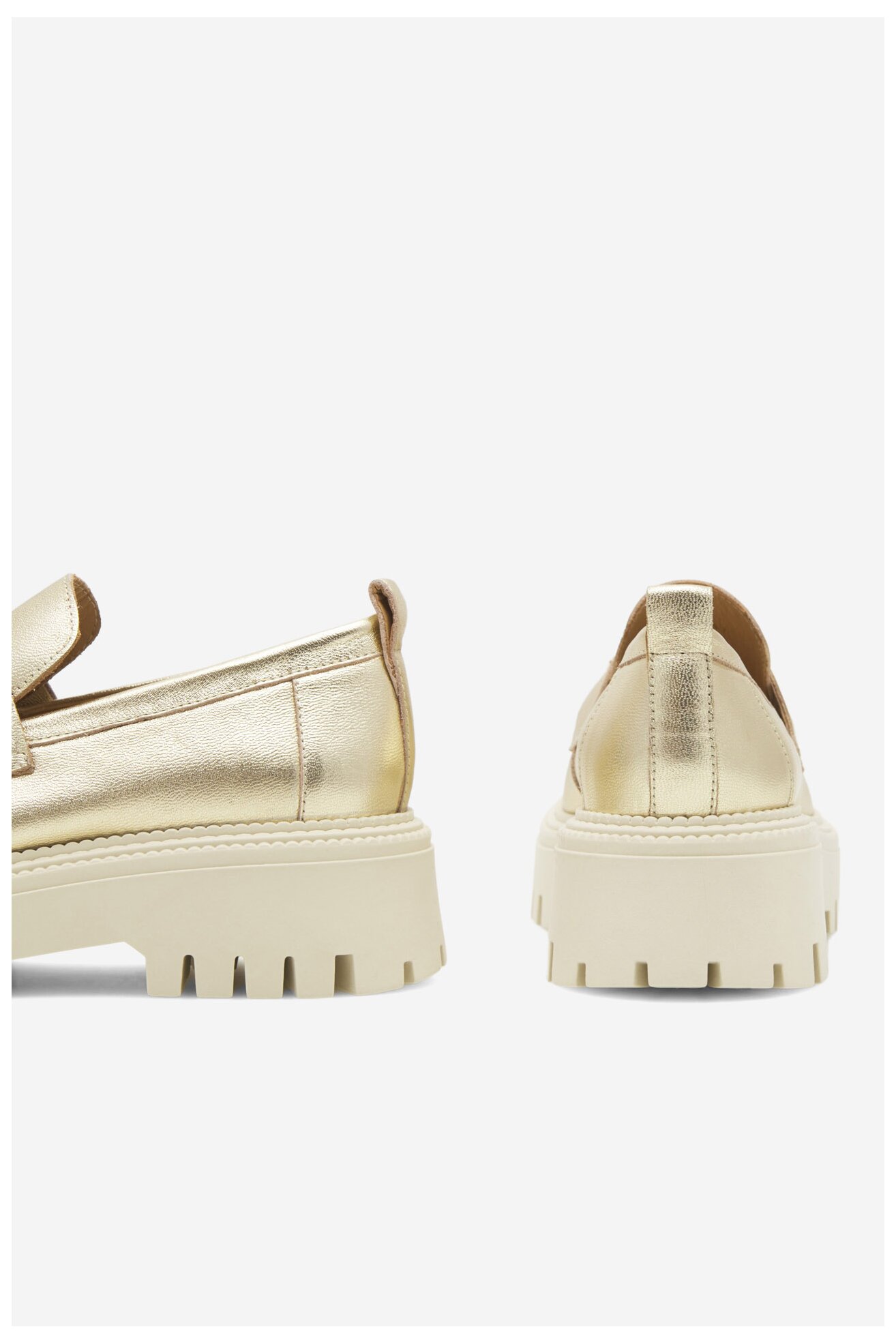 Мокасини EVA MINGE SARAH-8049 ЗОЛОТИЙ