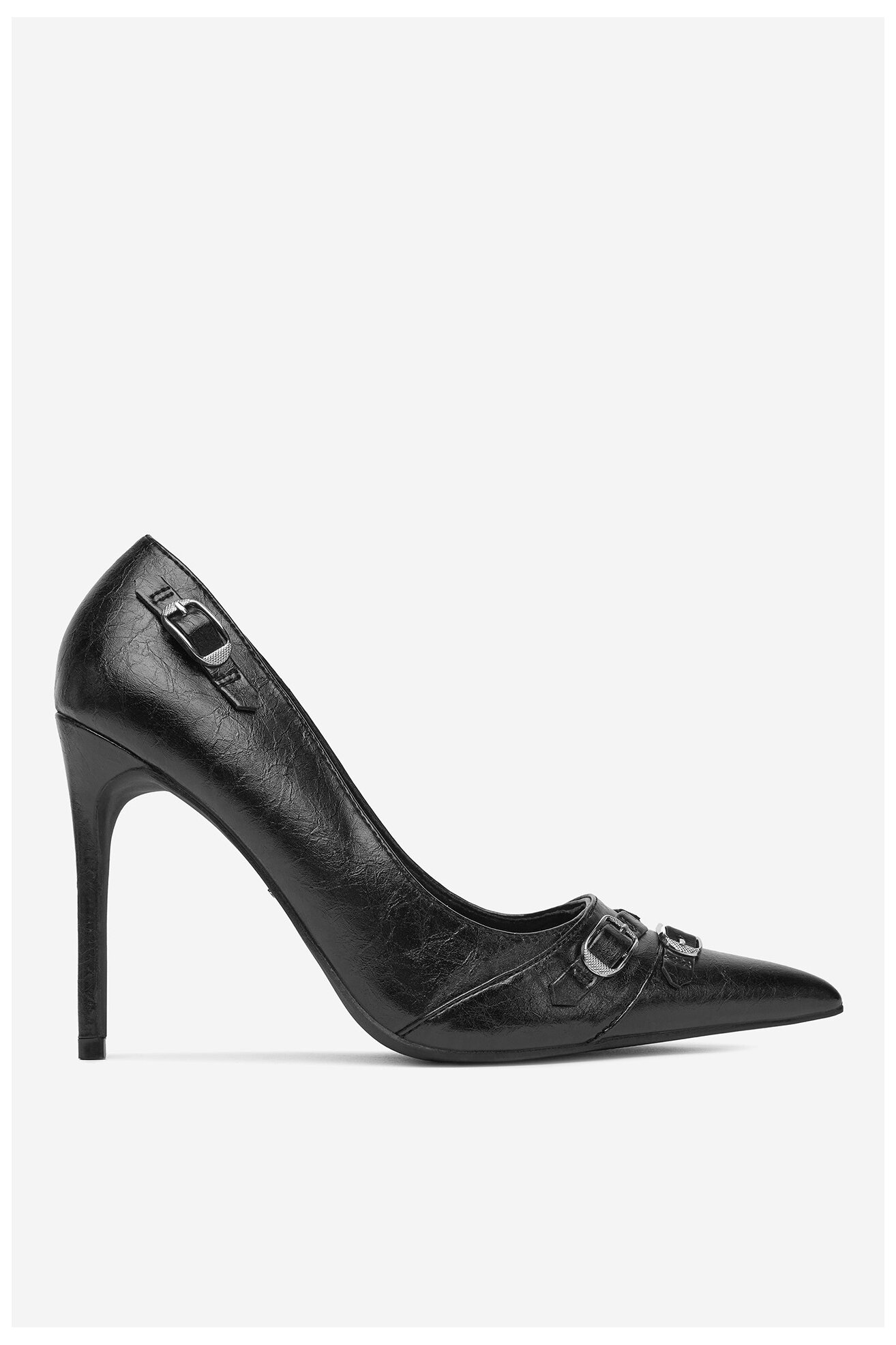 Pantofi cu toc DeeZee Q93079-2 NEGRU