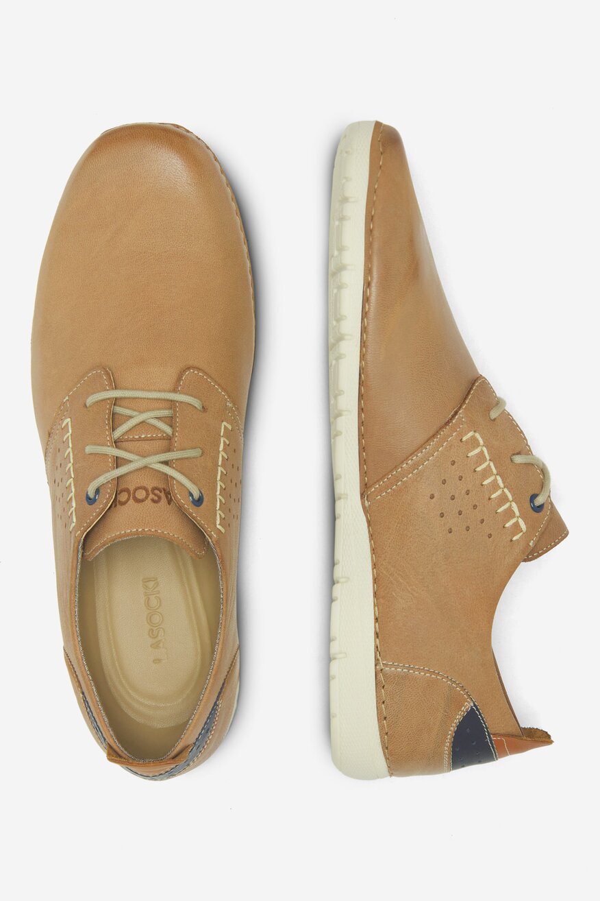 Lasocki - Skórzane półbuty - 5905588358992