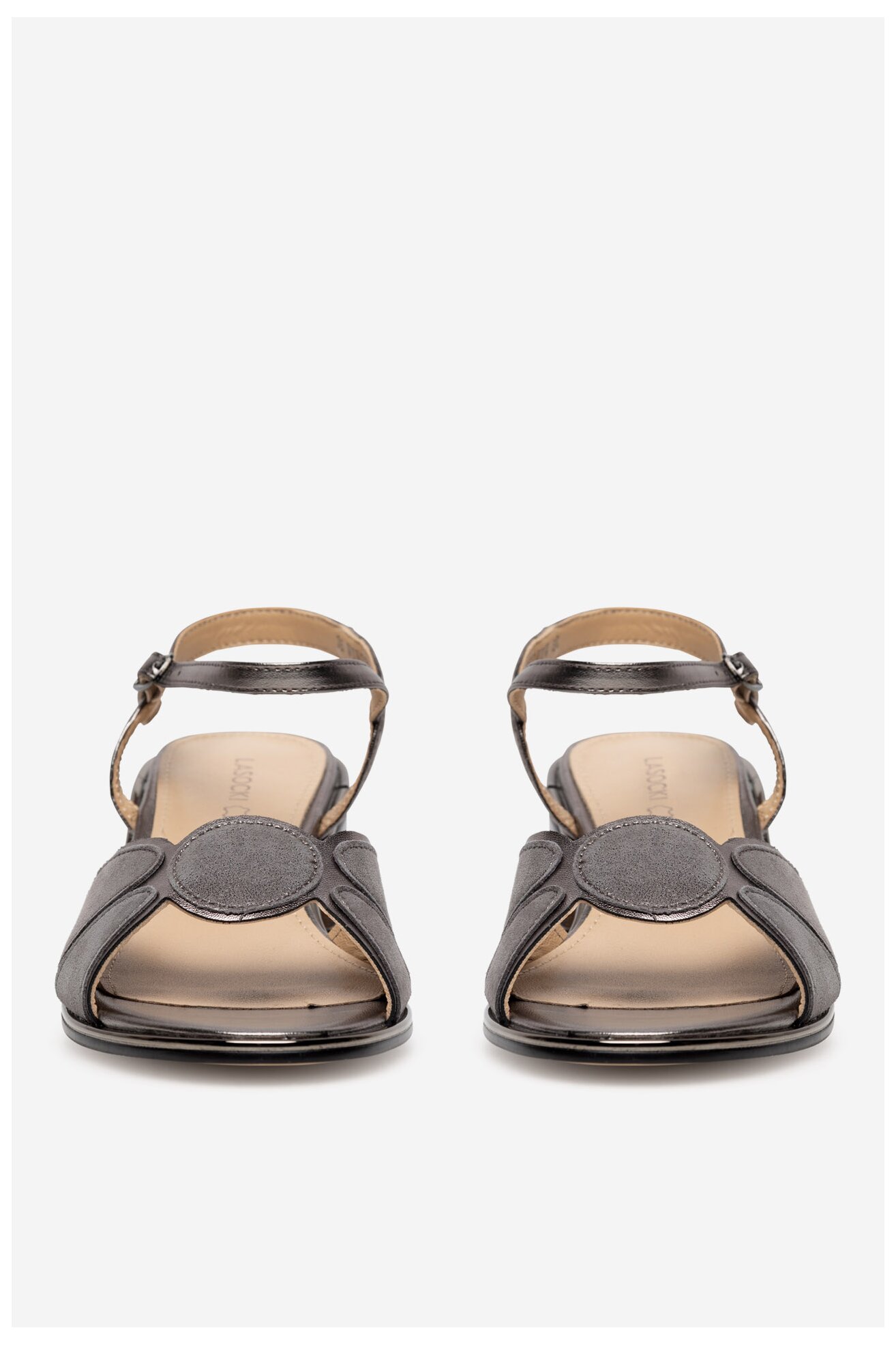 Sandały Lasocki WYL3784-2Z Stare srebro