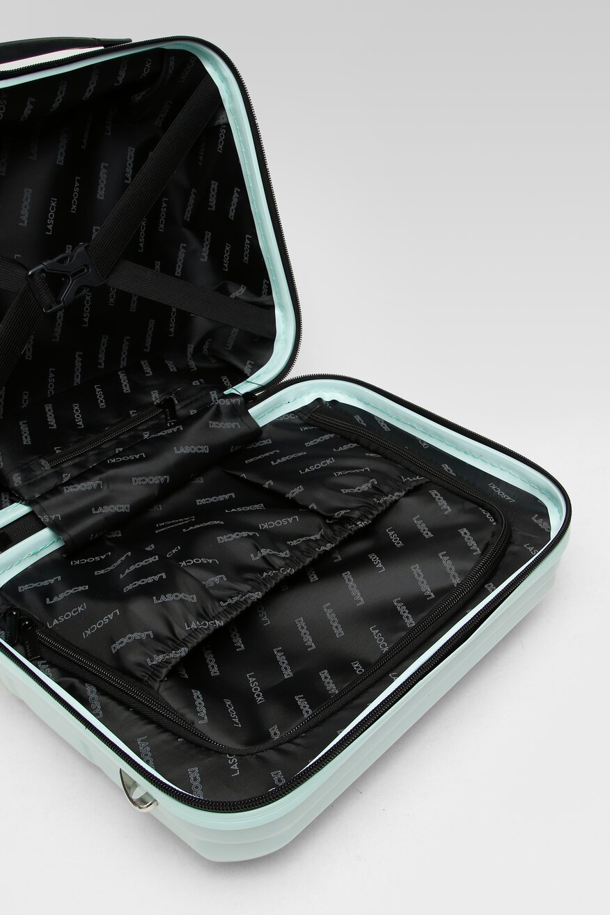 
                Lasocki - Walizka mała twarda kuferek - 5904862068589