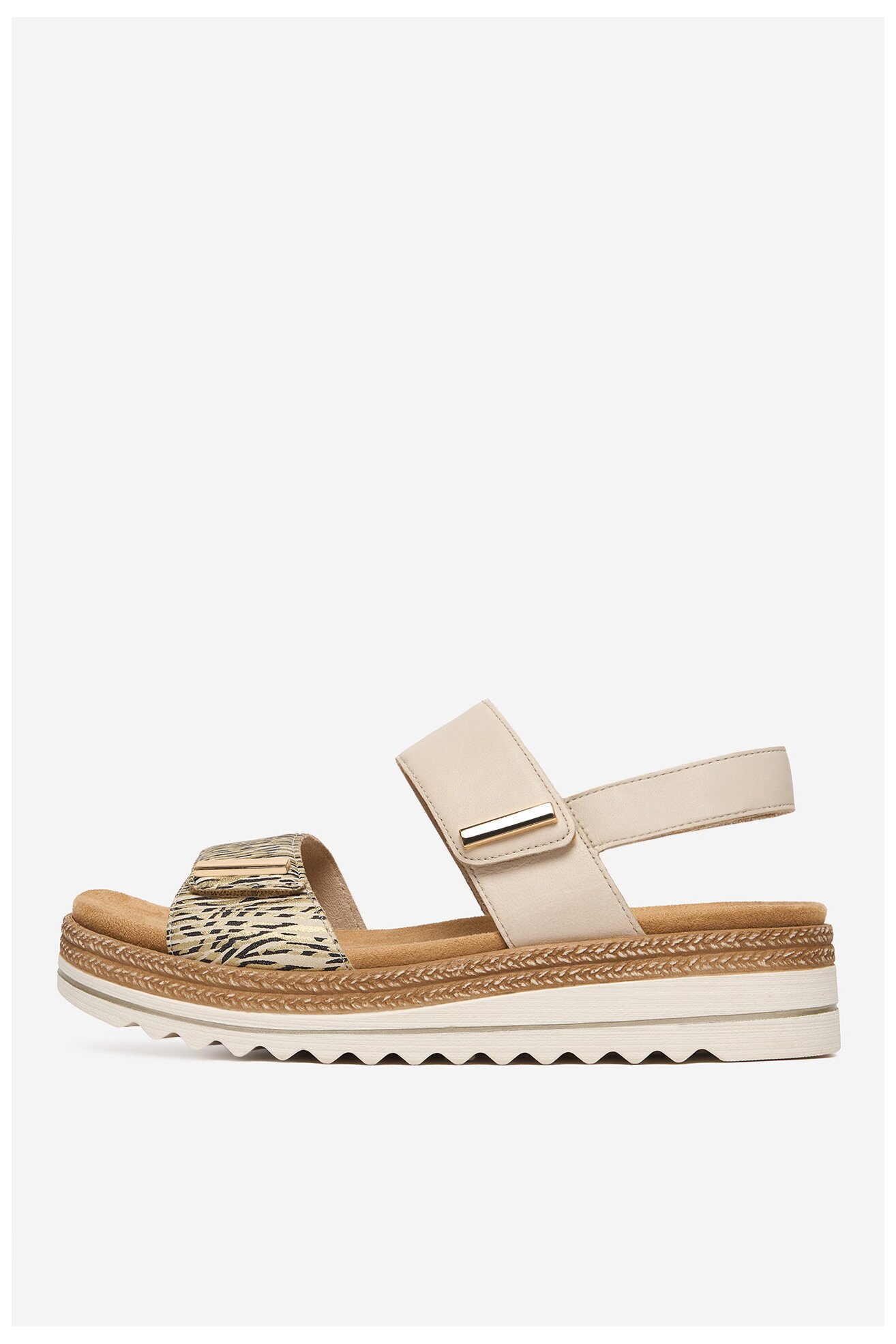 Sandały Remonte CEO-D0Q59-60 Beżowy