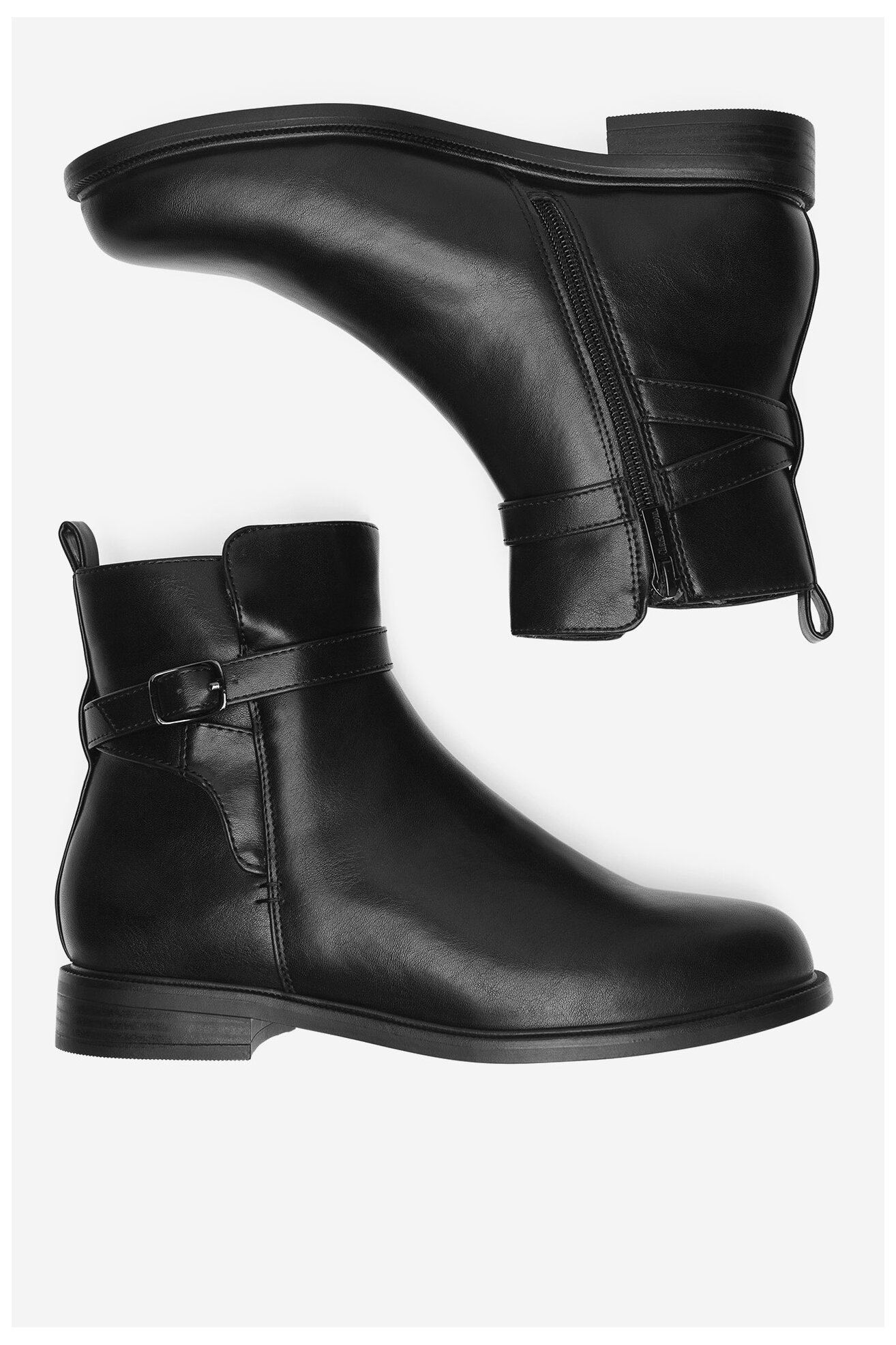 Kotníková obuv Clara Barson WYL3644A-6 ČERNÁ