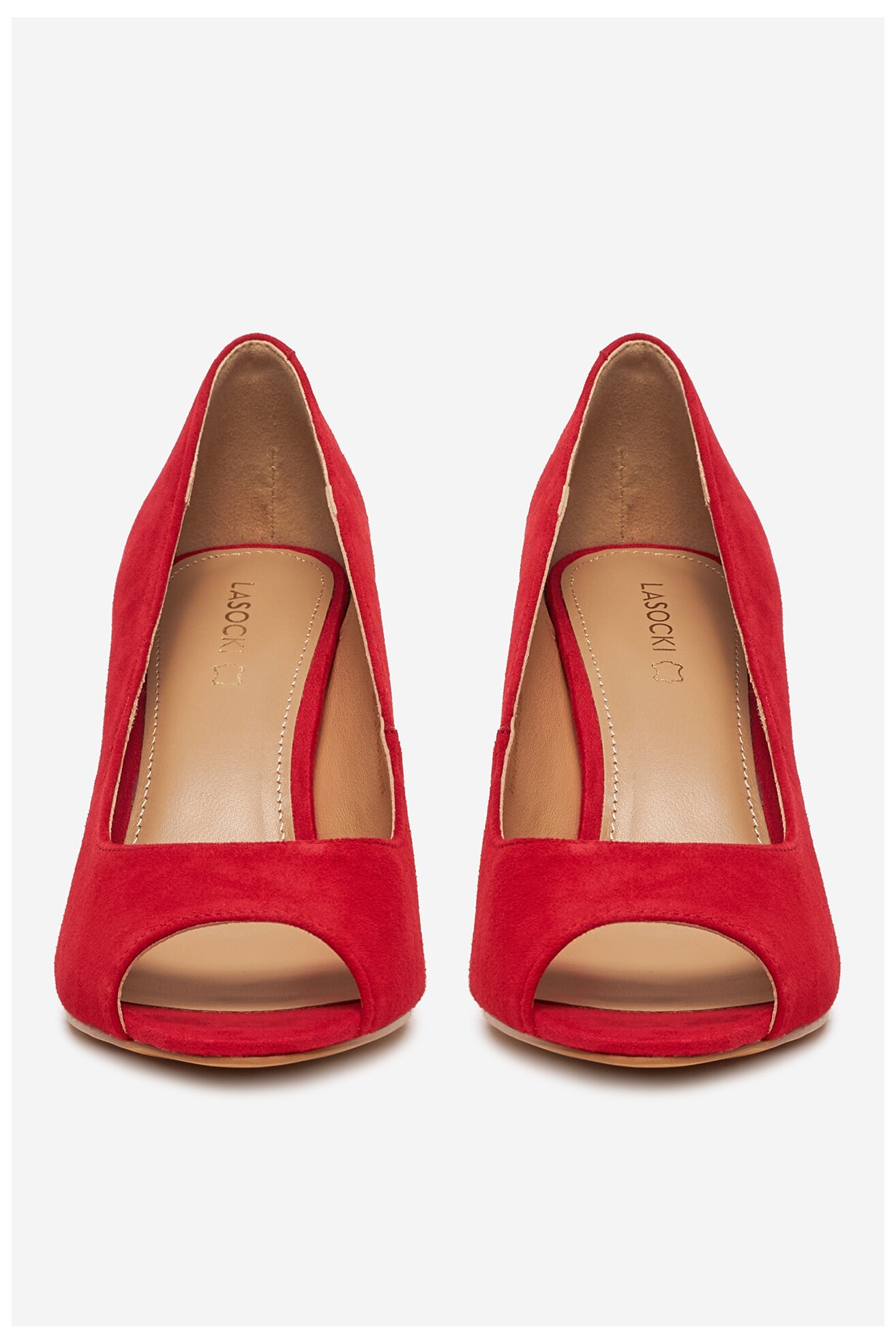 Pantofi cu toc Lasocki WYL4166-1Z ROŞU