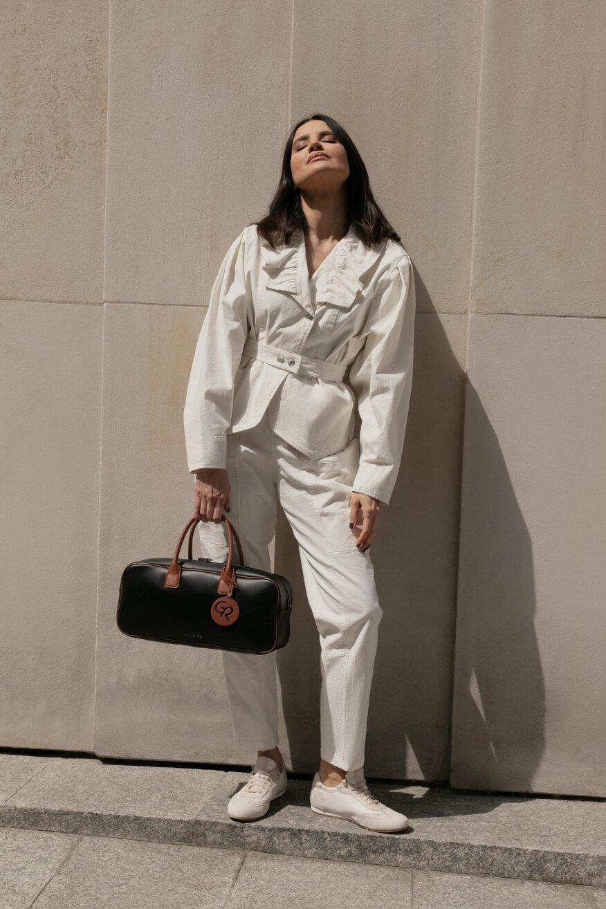 
                Gino Rossi - Torebka skórzana czarna - 5903698770277