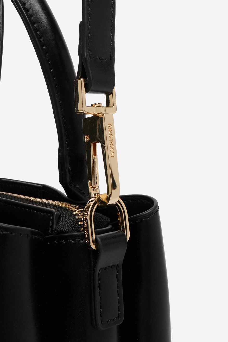 Дамска чанта Gino Rossi ЧЕРЕН - 5906751623411