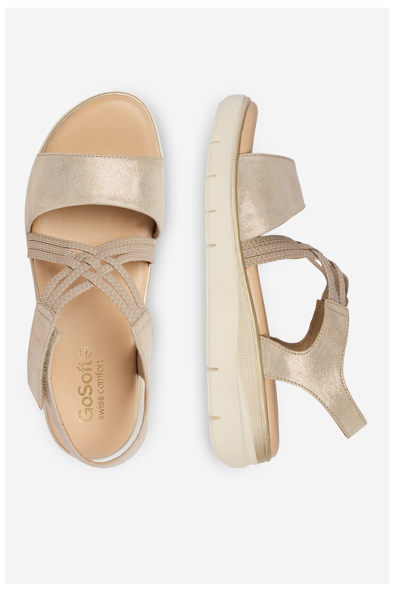 Sandały Go Soft CEO-WB-TEYLOR-07 Beżowy