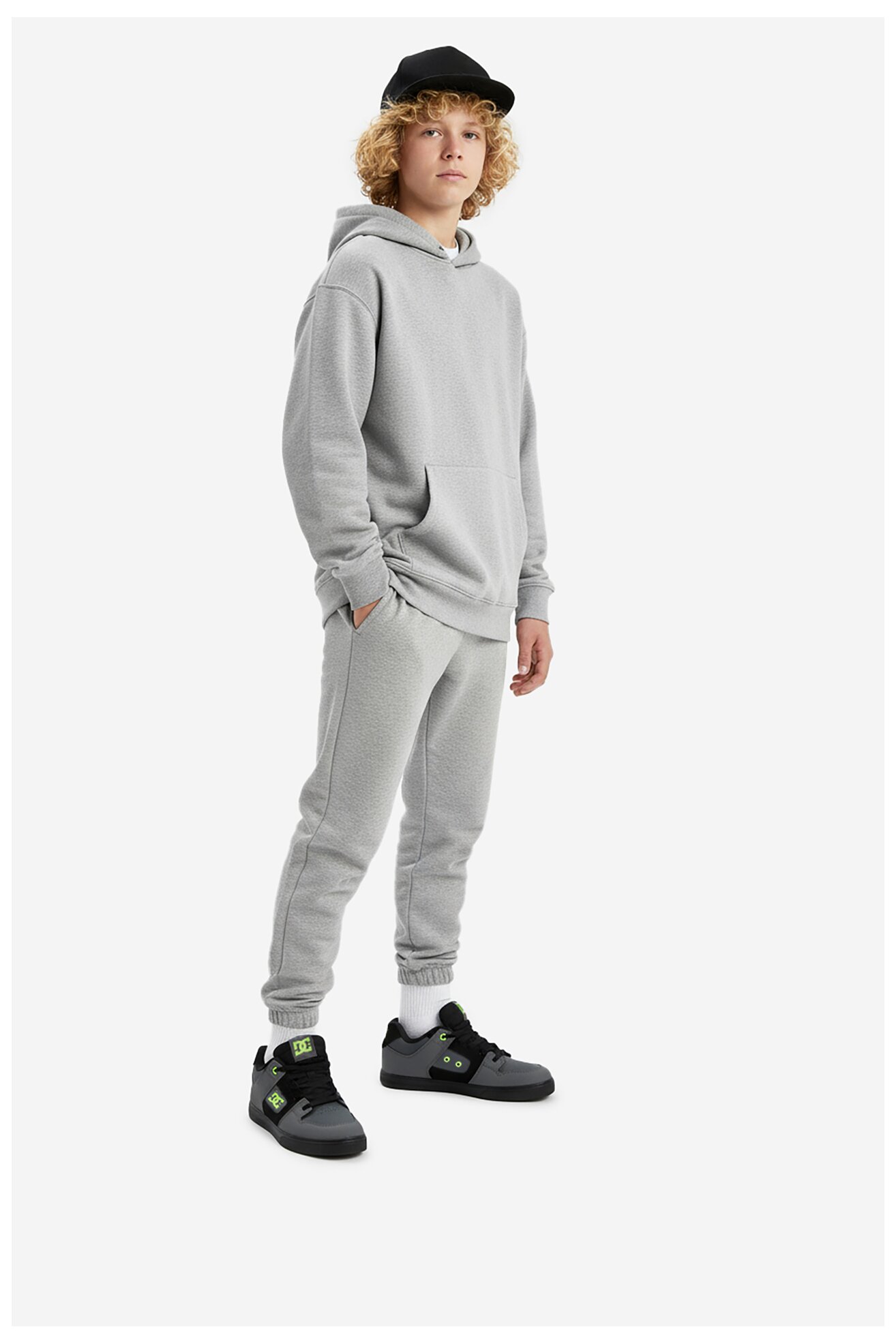 Sportcipő DC Shoes EO-PURE DC01783003 SZÜRKE