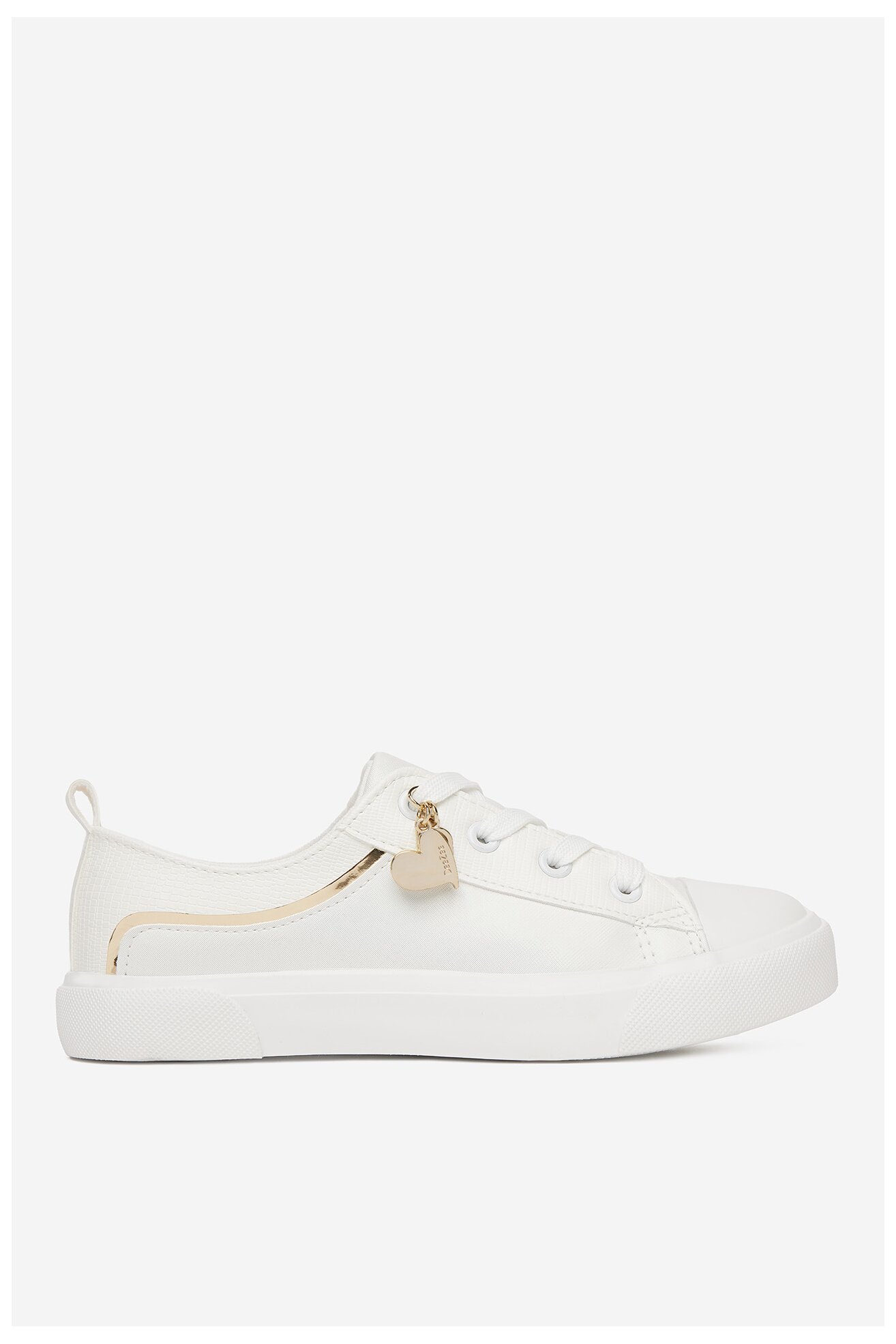 Vászoncipő DeeZee CSS20377-28 FEHÉR