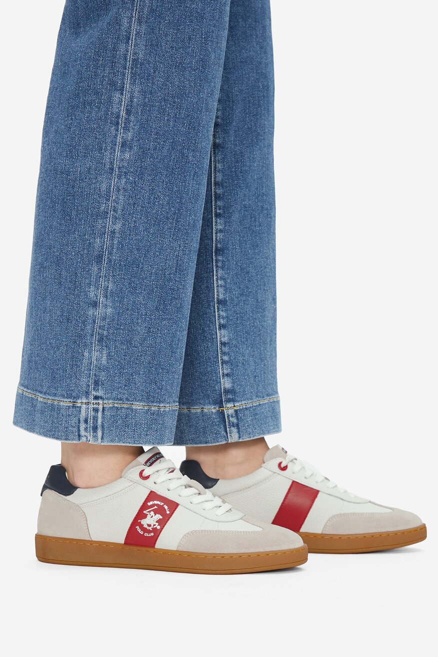 Beverly Hills Polo Club - Sneakersy zamszowe - 5906751167632