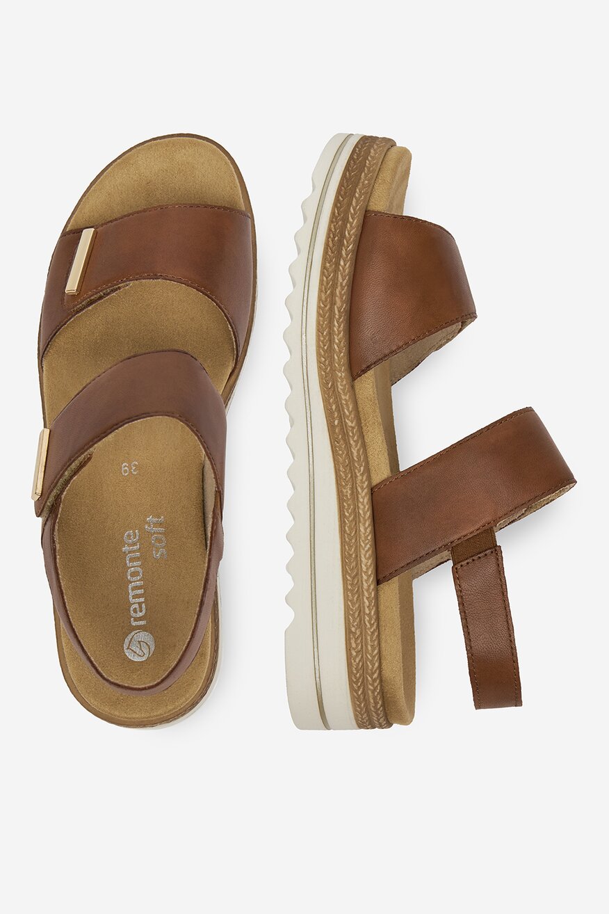 
                Remonte - Sandały skórzane - 5906751736043