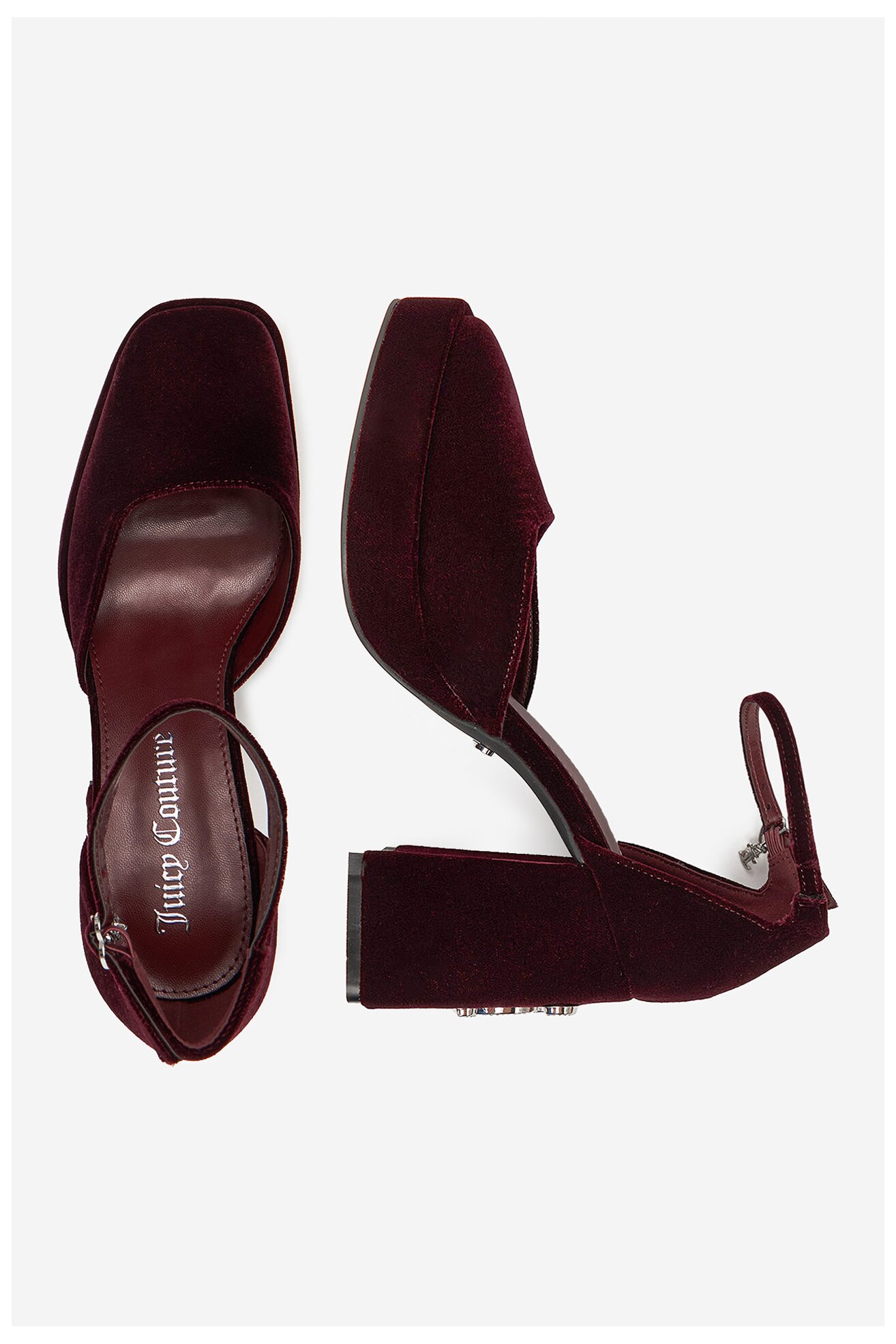 Туфлі-Човники Juicy Couture EO-W2SH59501A БОРДОВИЙ