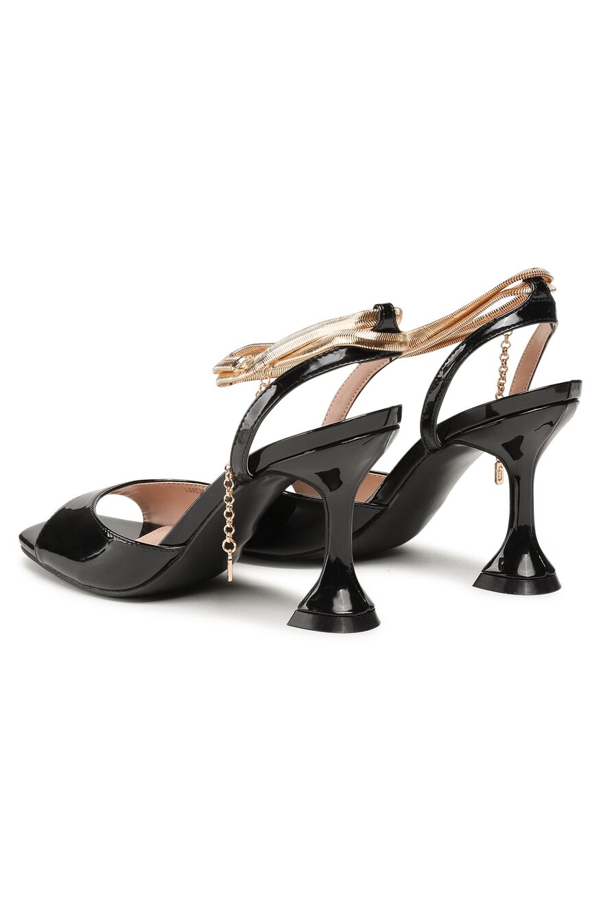 
                Jenny Fairy - Sandały na obcasie czarne - 5903698706450