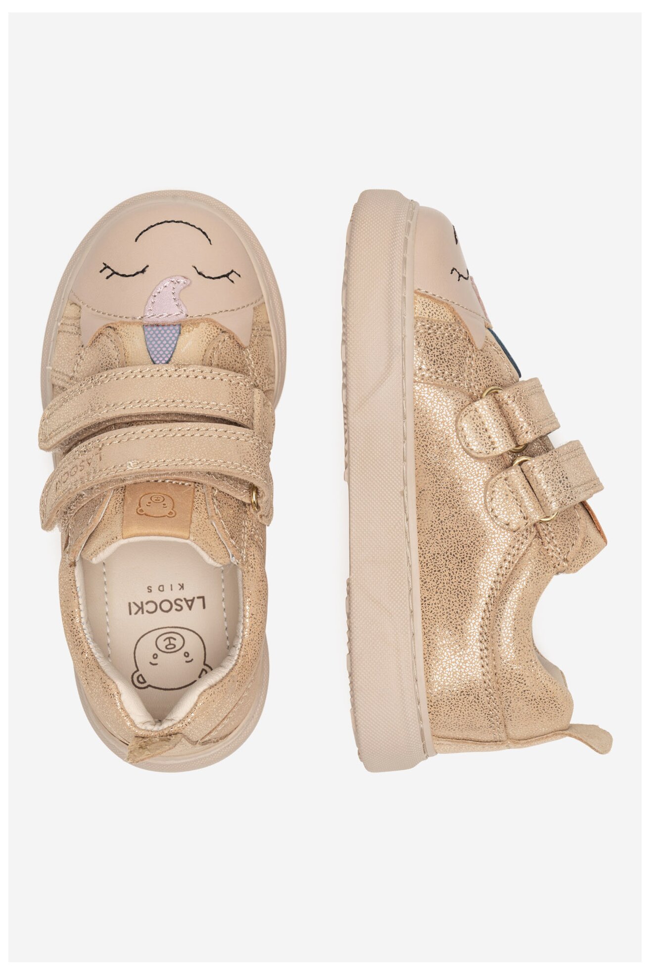 Półbuty Lasocki Kids OCEANO CI12-3095-03(III)DZ Beżowy