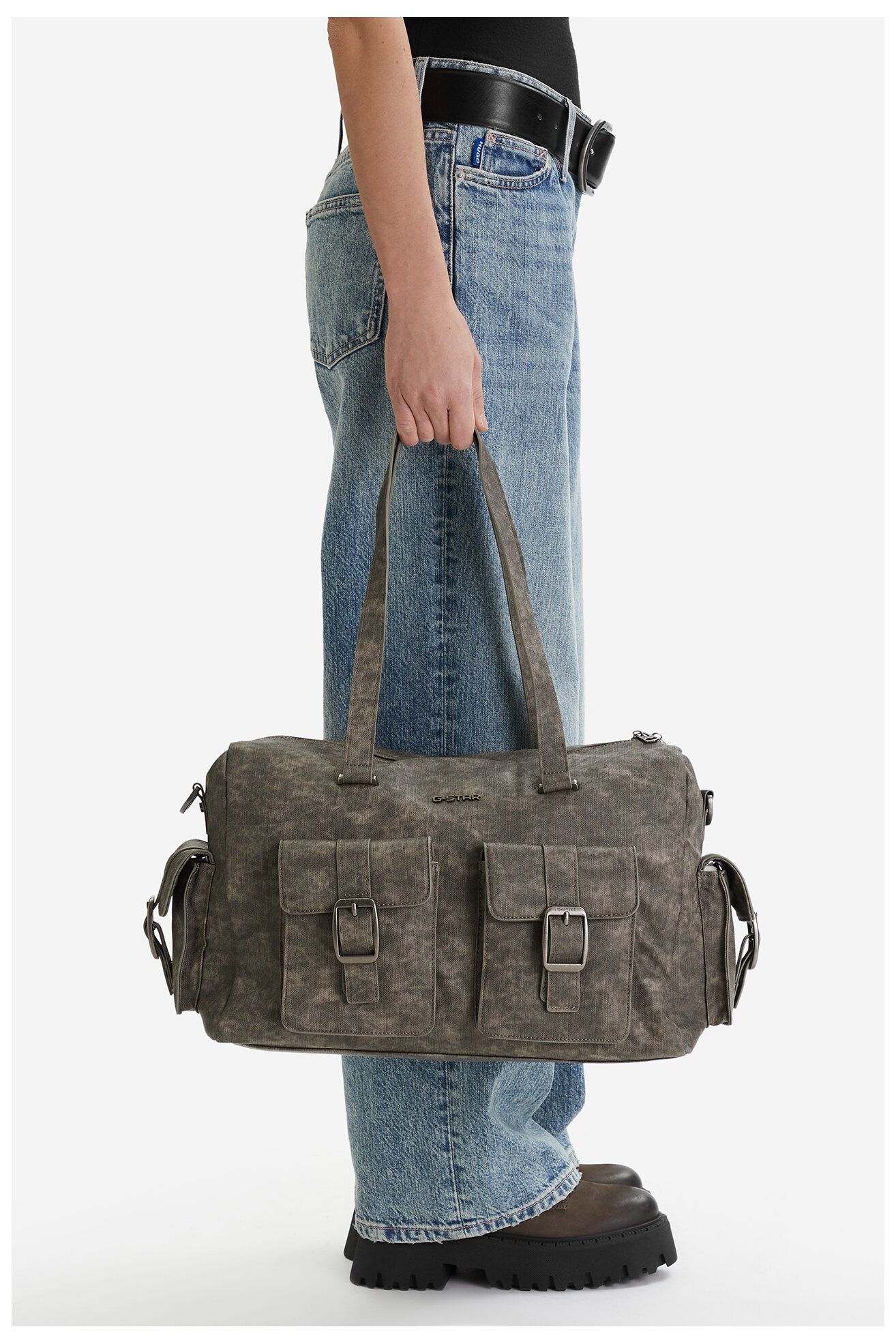 Сумка З Ремінцем G-STAR RAW EO-LDA8482C ТЕМНО-СІРИЙ