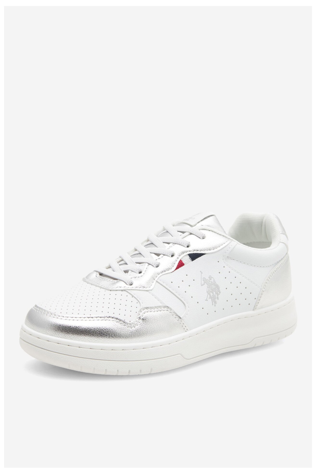 Сникърси U.S. POLO ASSN. DENNY004A СРЕБРИСТ