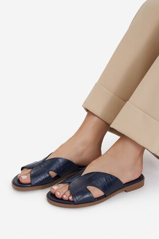 Шльопанець Lasocki CEO-WI33-FOXI-61 ТЕМНО-СИНІЙ