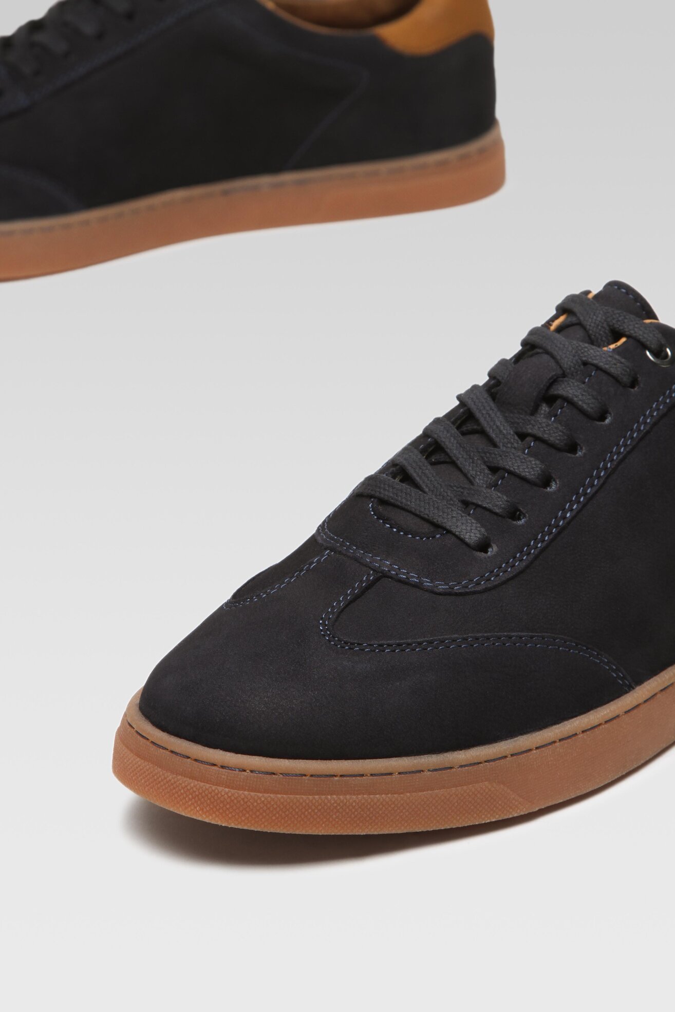 Półbuty Cesare Cave TECHNO-18 MI07 Granatowy