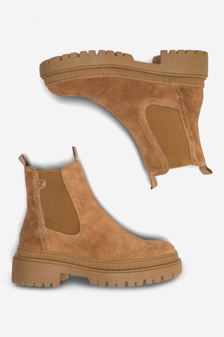 
                Lasocki - Skórzane botki - 5904862922867