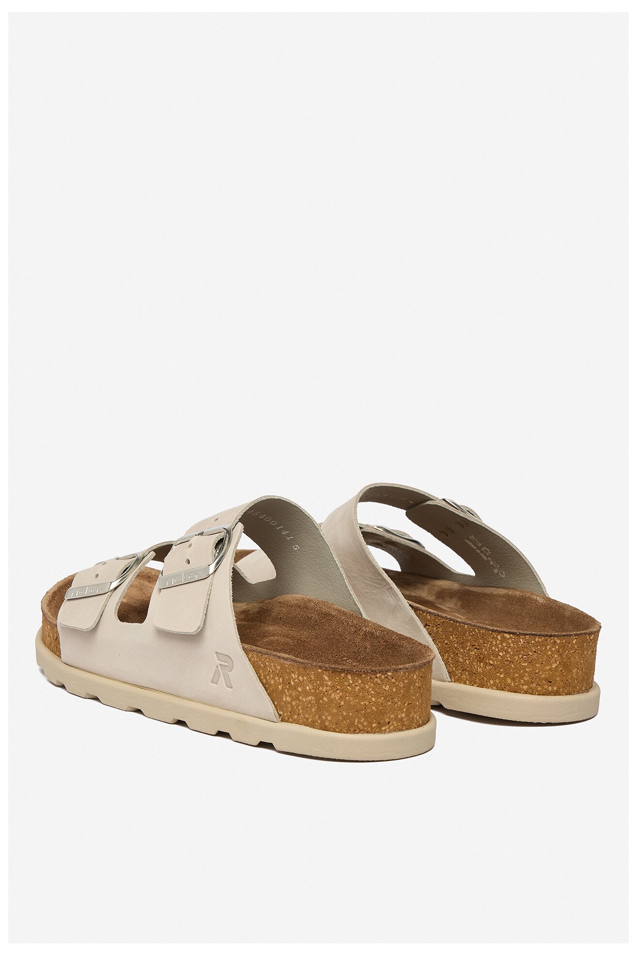 Klapki Rieker CEO-V3190-40 Beżowy jasny