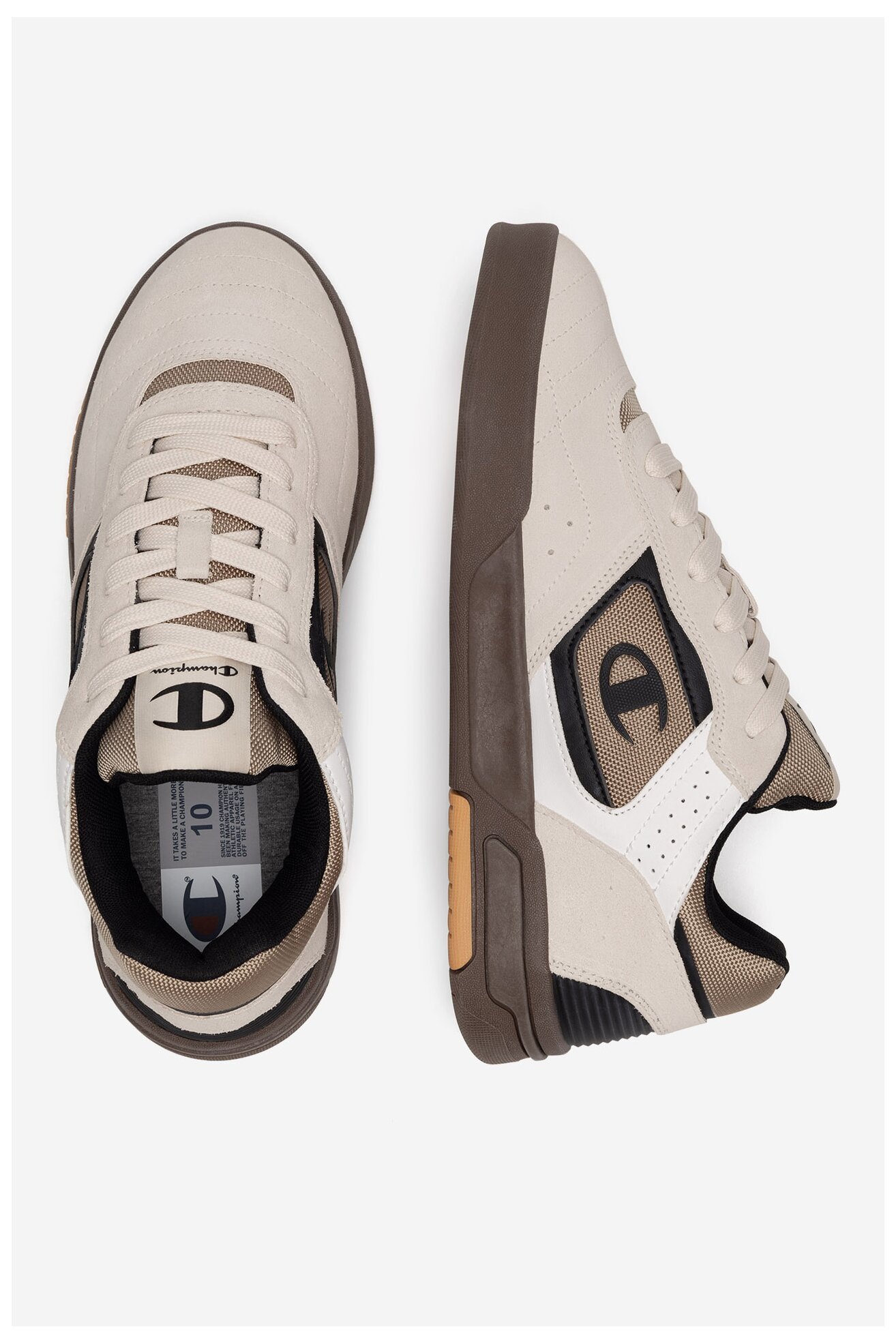 Кросівки спортивні Champion ZN80 SKATE II LOW S22264-YS086 БЕЖЕВИЙ