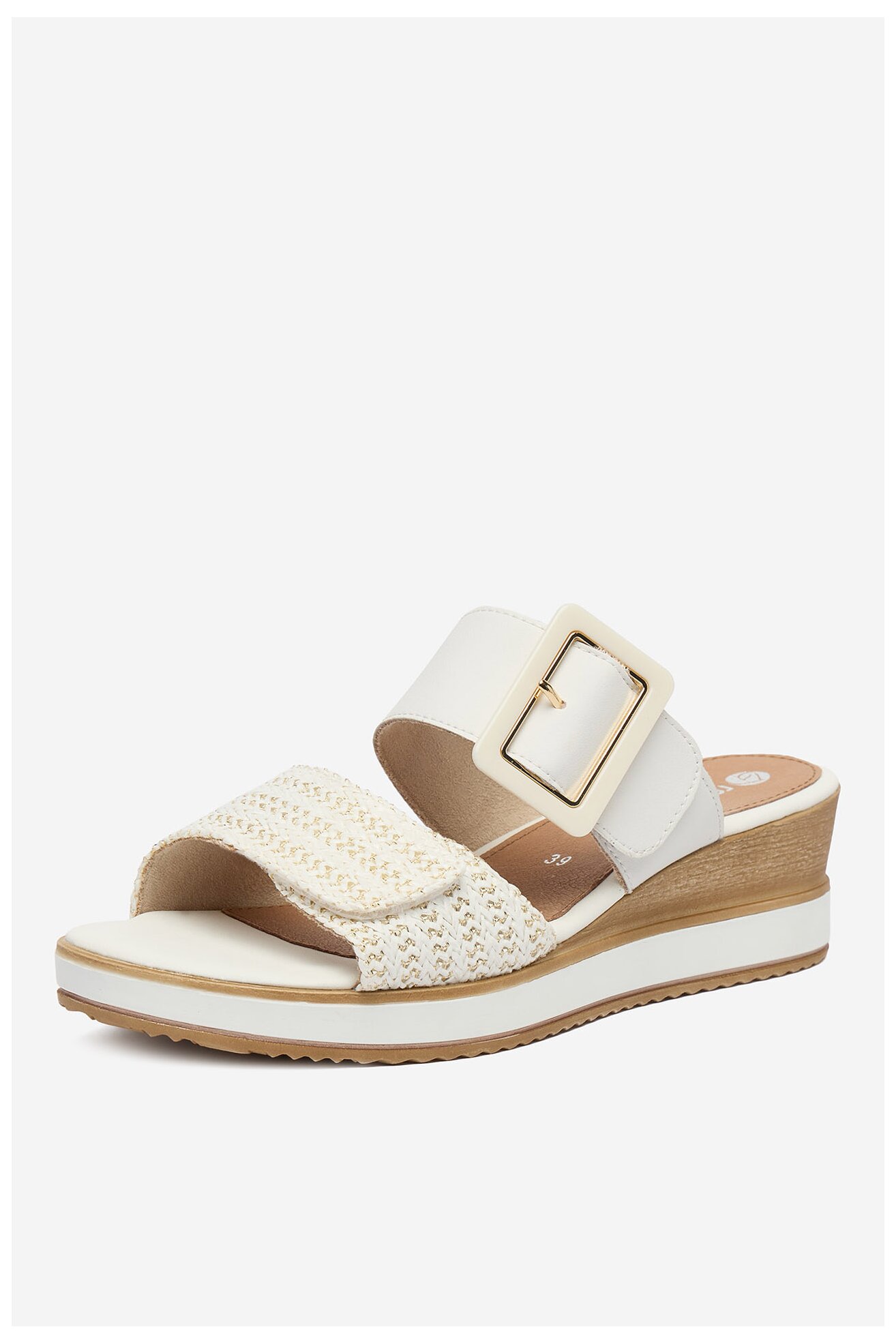 Klapki Remonte CEO-D6463-80 Biały