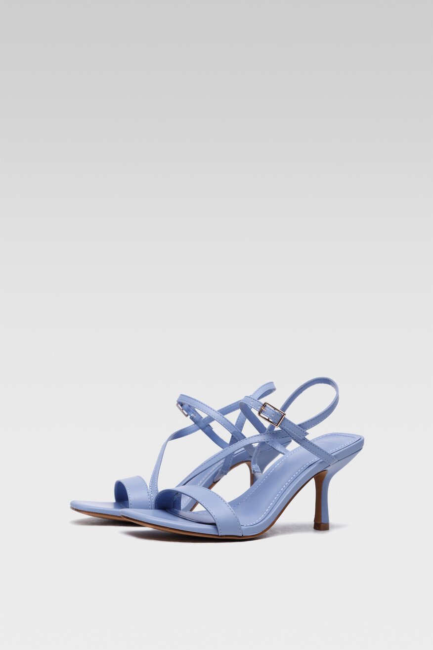 
                Jenny Fairy - Sandały niebieskie ze sprzączką - 5904248701550