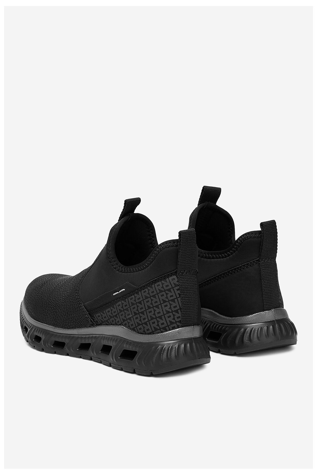 Półbuty Rieker M6053-00 Czarny