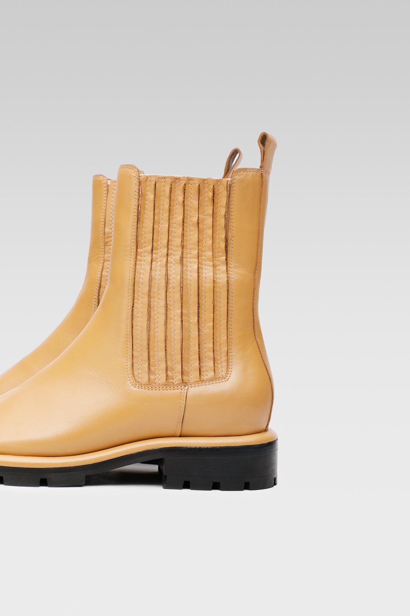 Botki Gino Rossi NAOMI-B11 Beżowy ciemny