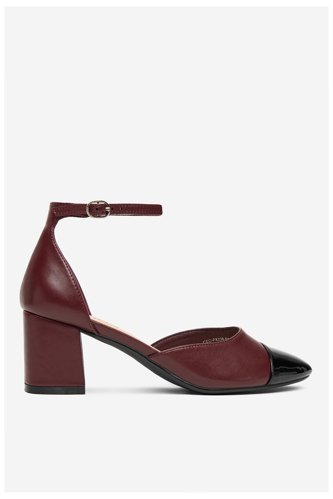 Туфлі-Човники Jenny CEO-PX239-01 БОРДОВИЙ