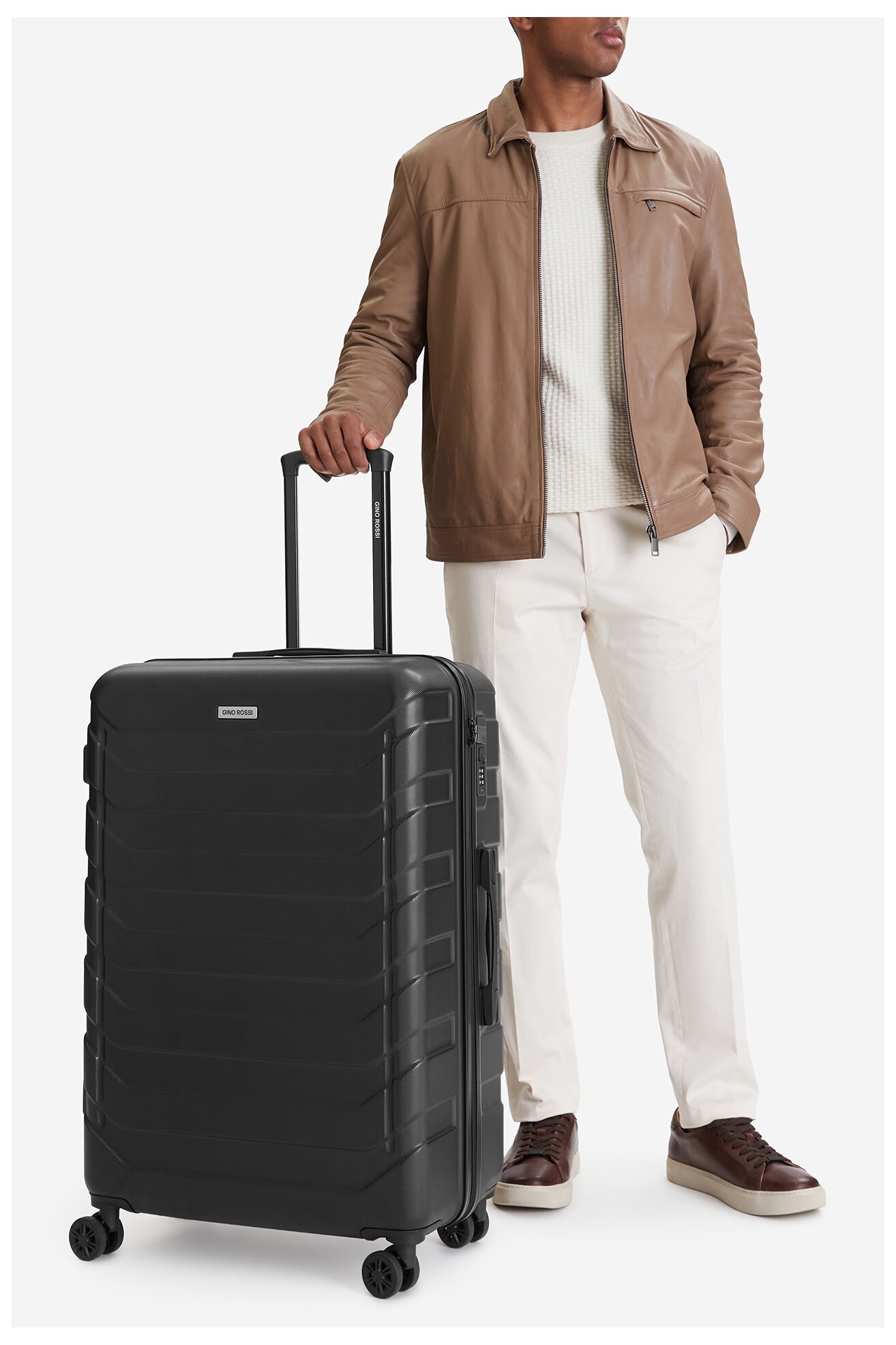 Kofer Gino Rossi CEO-GIN-L-001-05-BLACK-2 CRNA