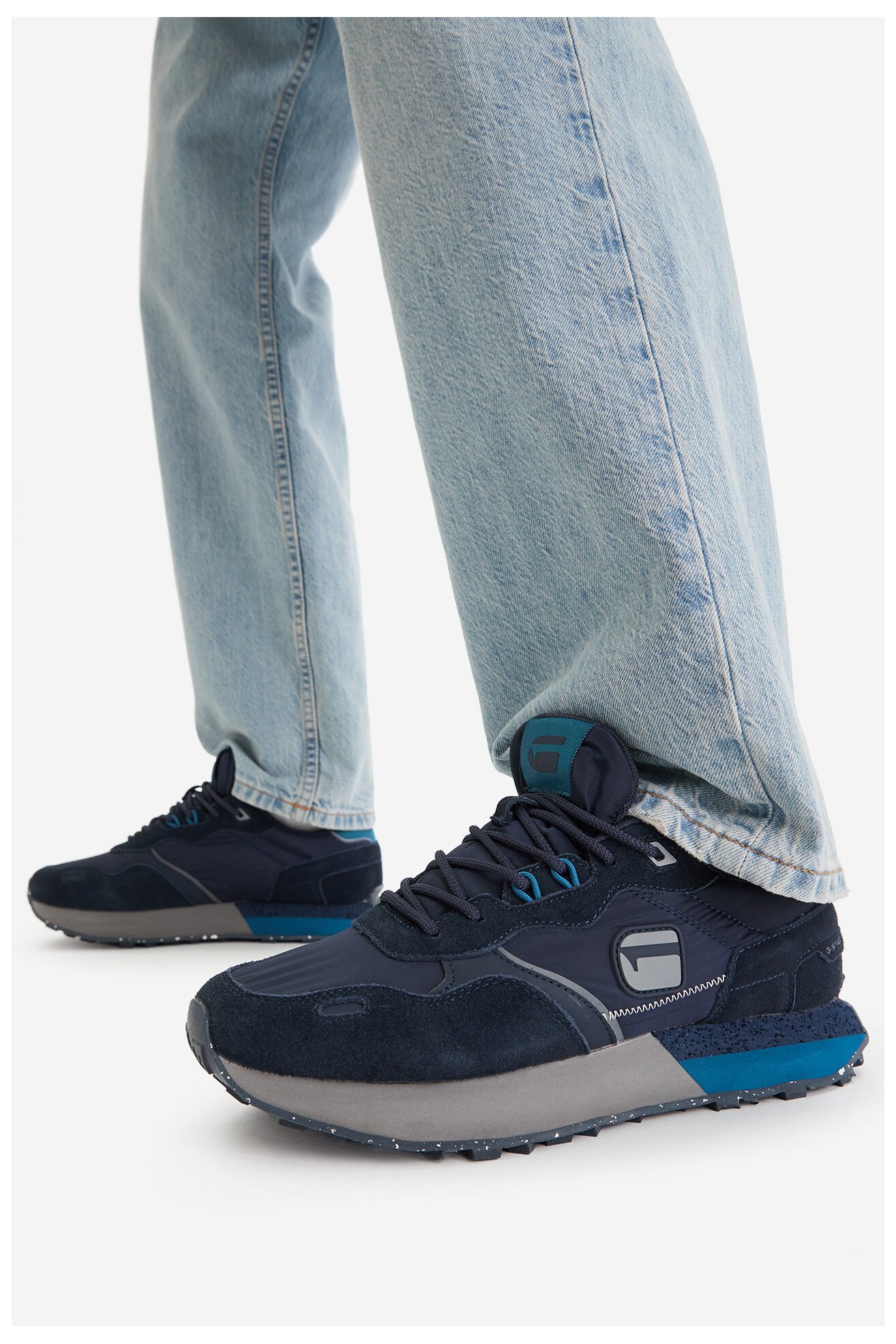 Кросівки G-STAR RAW CEO-LEO-01 WE ТЕМНО-СИНІЙ