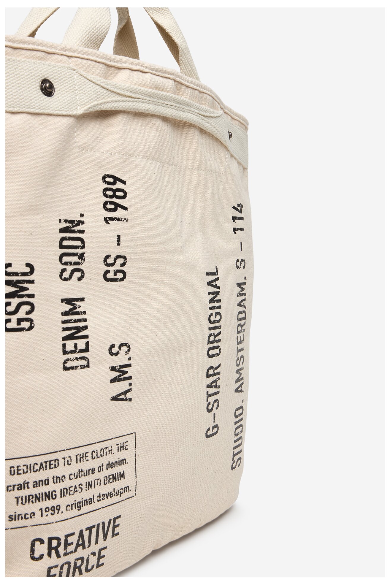 Kézitáska G-STAR RAW EO-XC8537A CSONTSZÍNŰ