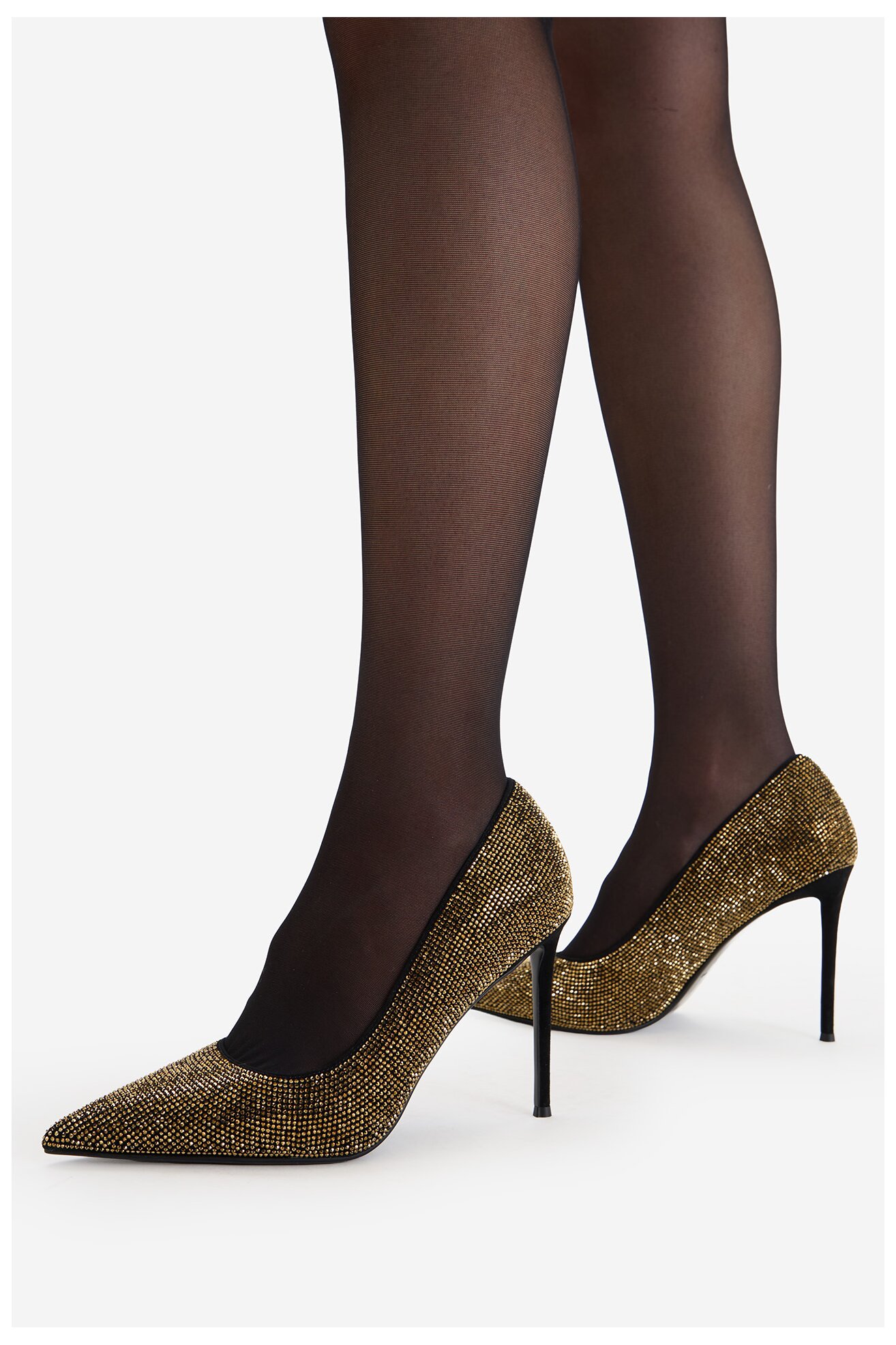 Czółenka EVA MINGE EO-LUISA-LT9058-8 Złoty