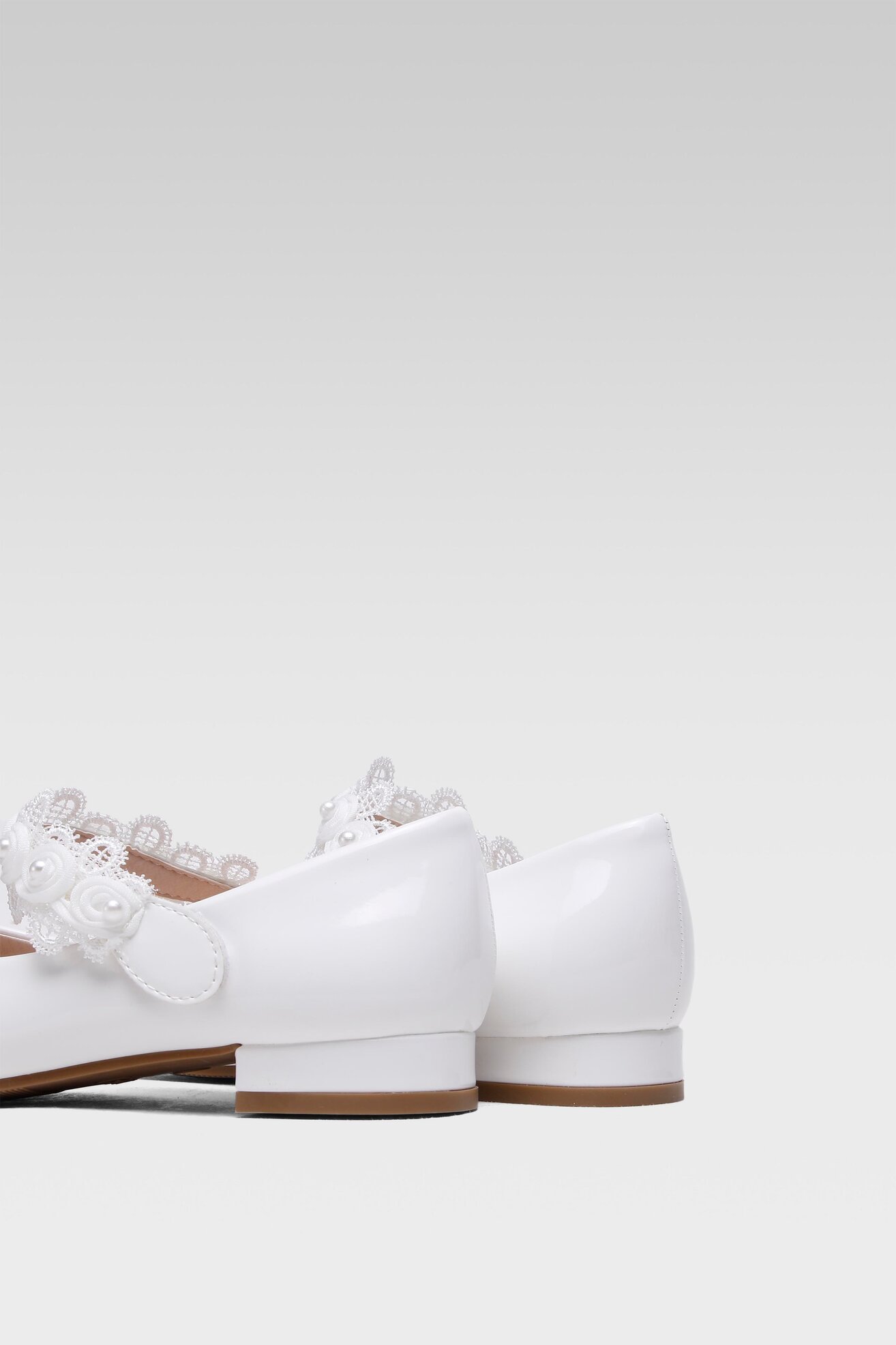 Baleriny Nelli Blu CSS20402-01 Biały