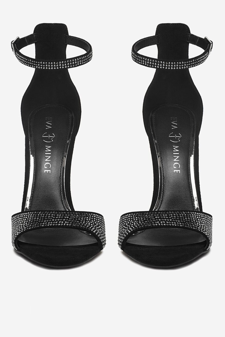 
                EVA MINGE - Sandały skórzane - 5906751805459