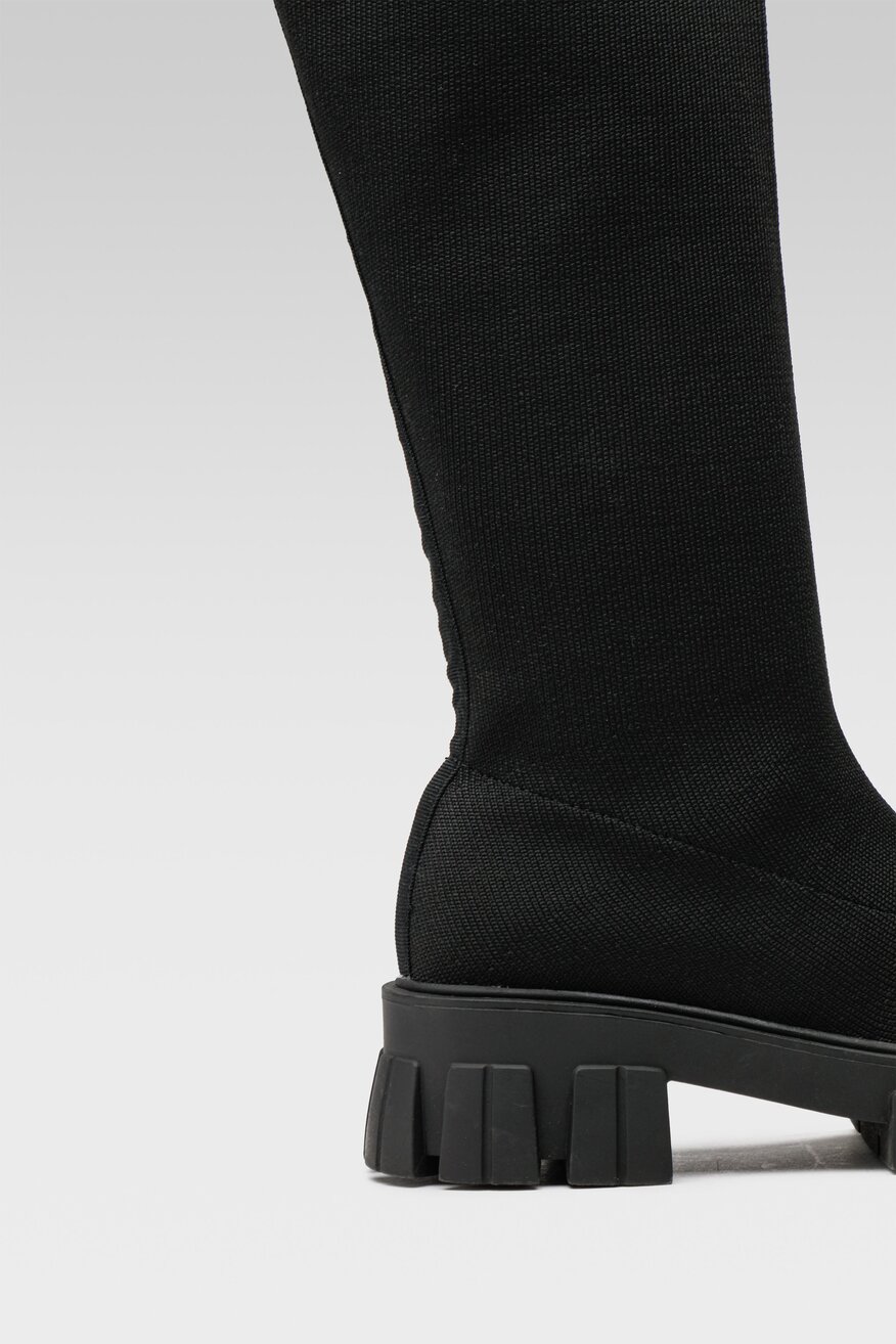 DeeZee - Kozaki na grubej podeszwie - 5904862221403