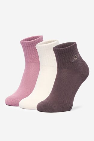 Čarape Kappa CEO_AS_KAPPA_009_Z_AW25 (3 -PACK) LJUBIČASTA