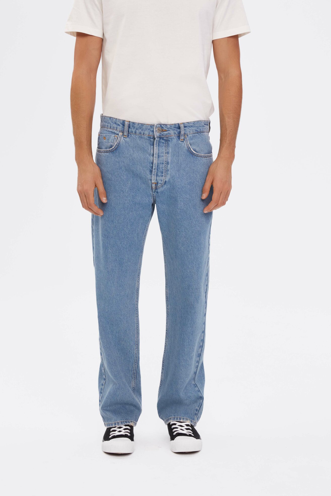 Spodnie jeansowe Americanos AM22SJU001 Niebieski