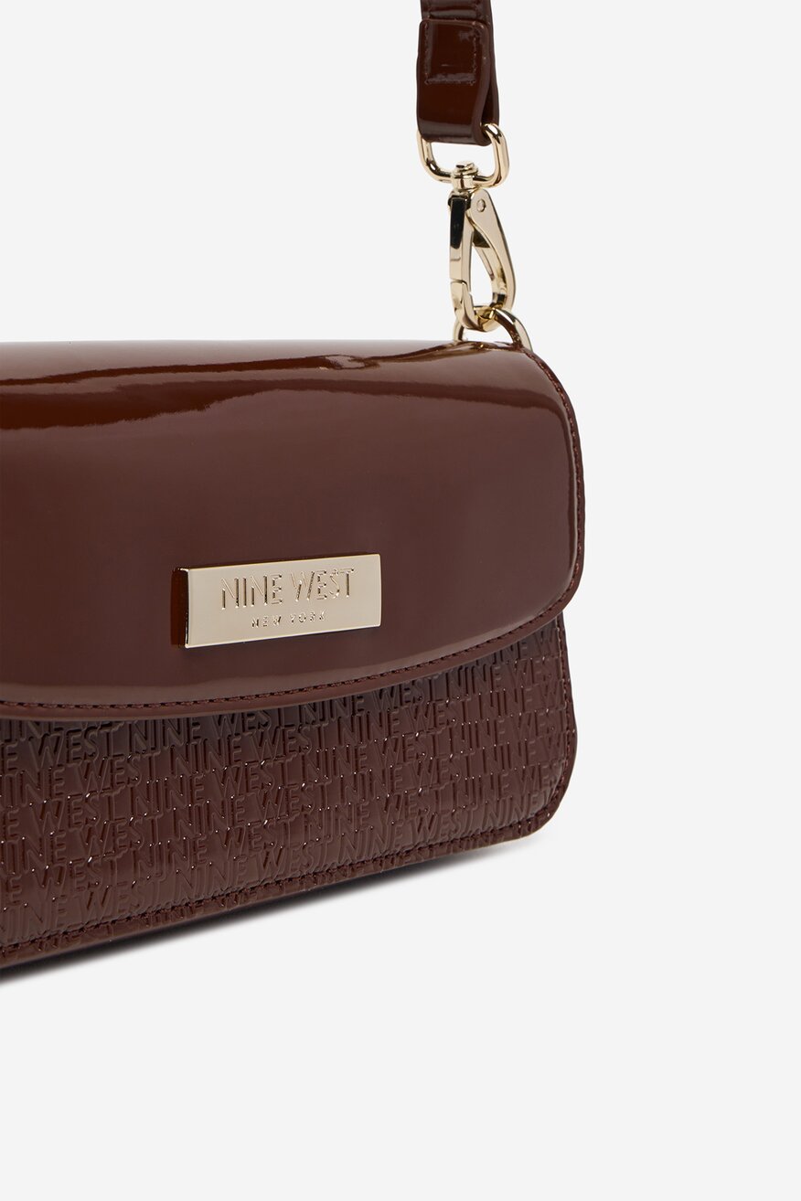 
                Дамска чанта NINE WEST КАФЯВ - 5906751259276