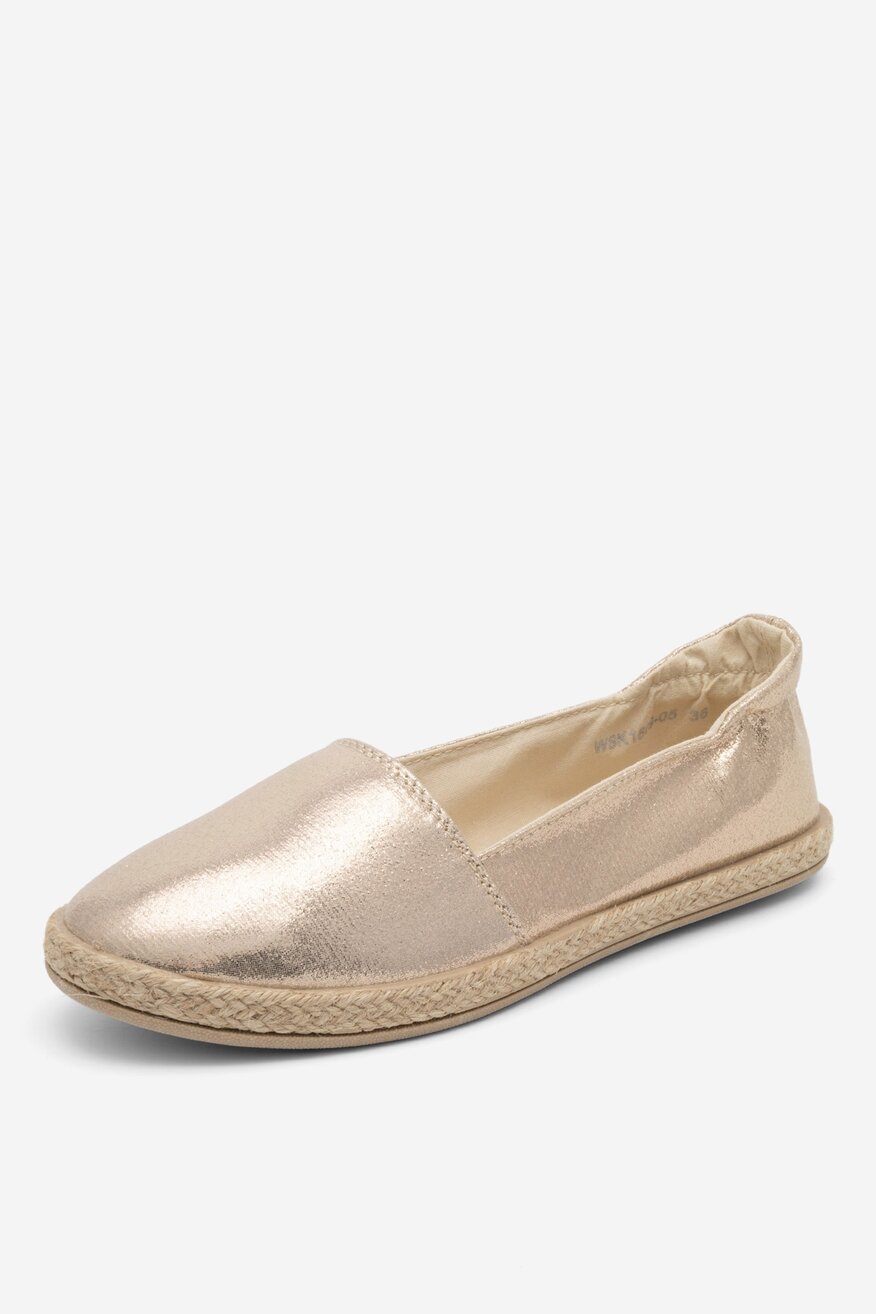 Jenny Fairy - Espadryle złote - 5904862596068