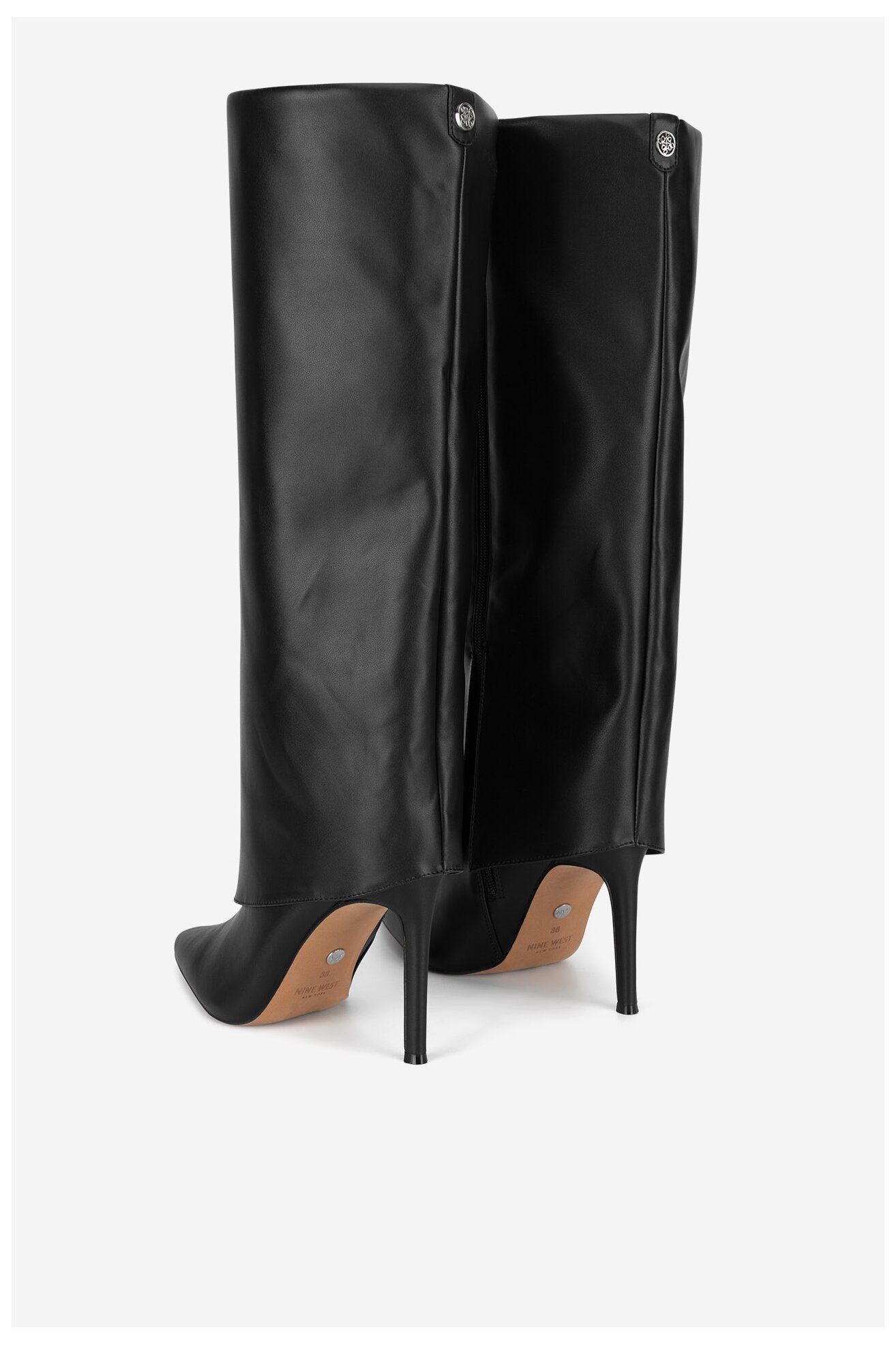 Kozaki NINE WEST SJ3645-2 Czarny