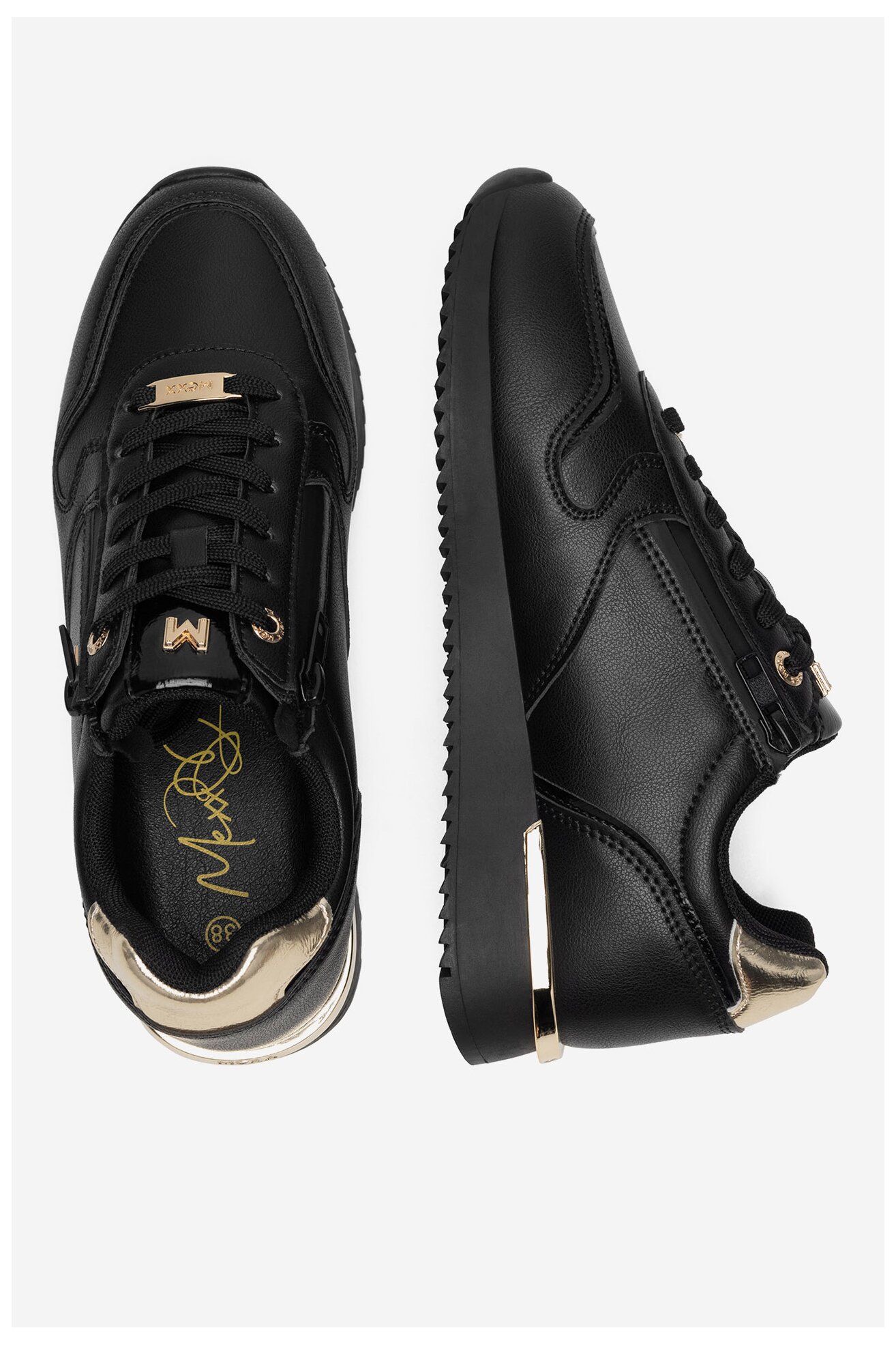 Sneakerși Mexx MI001008243W NEGRU