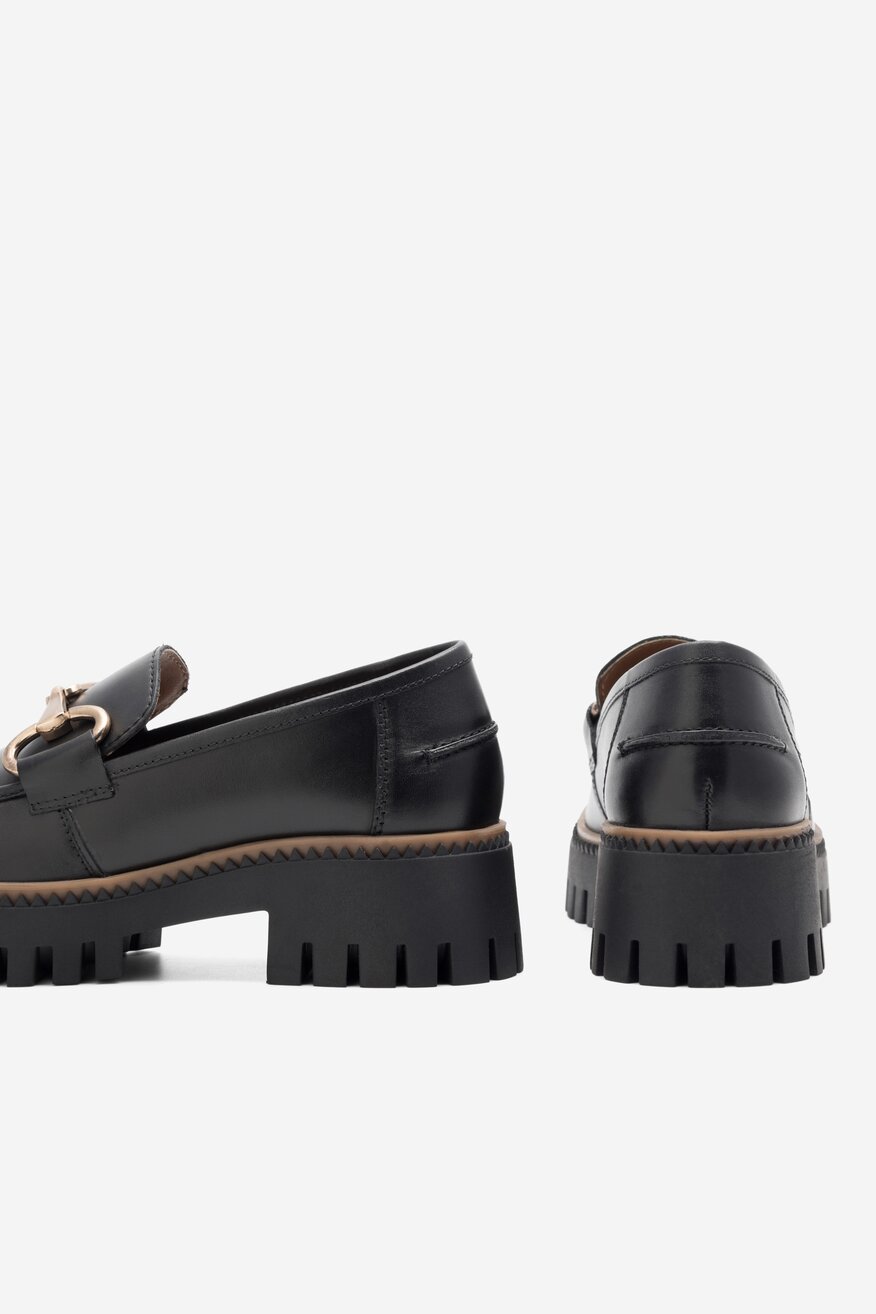 Sergio Bardi - Loafersy skórzane - 5905588849261