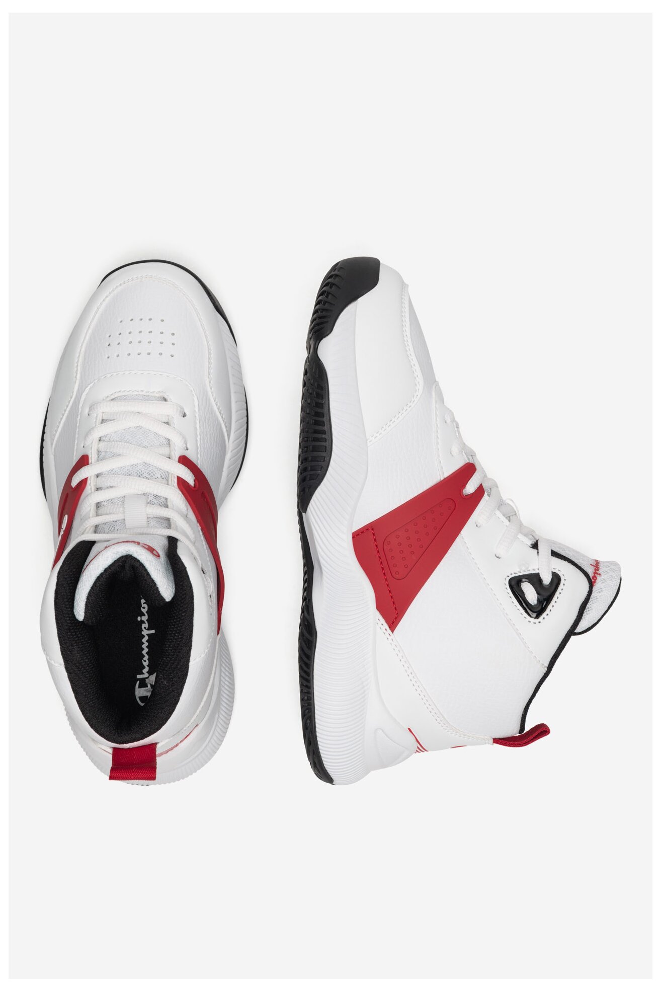 Încălțăminte sport Champion ACADEMY MID B GS CUT SHOE S32981-WW002 ALB