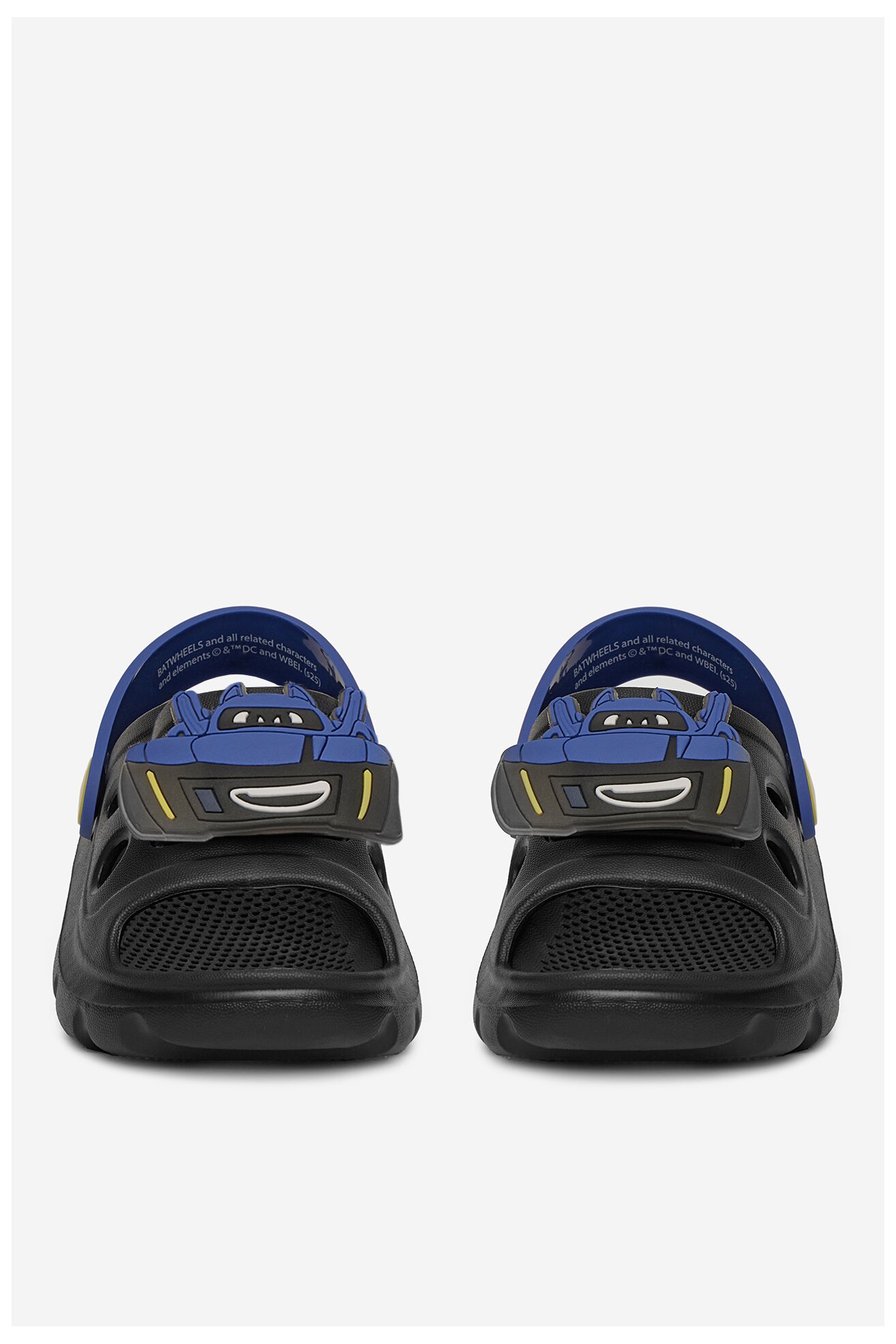 Klapki basenowe BATWHEELS SS25-228WBBW Czarny