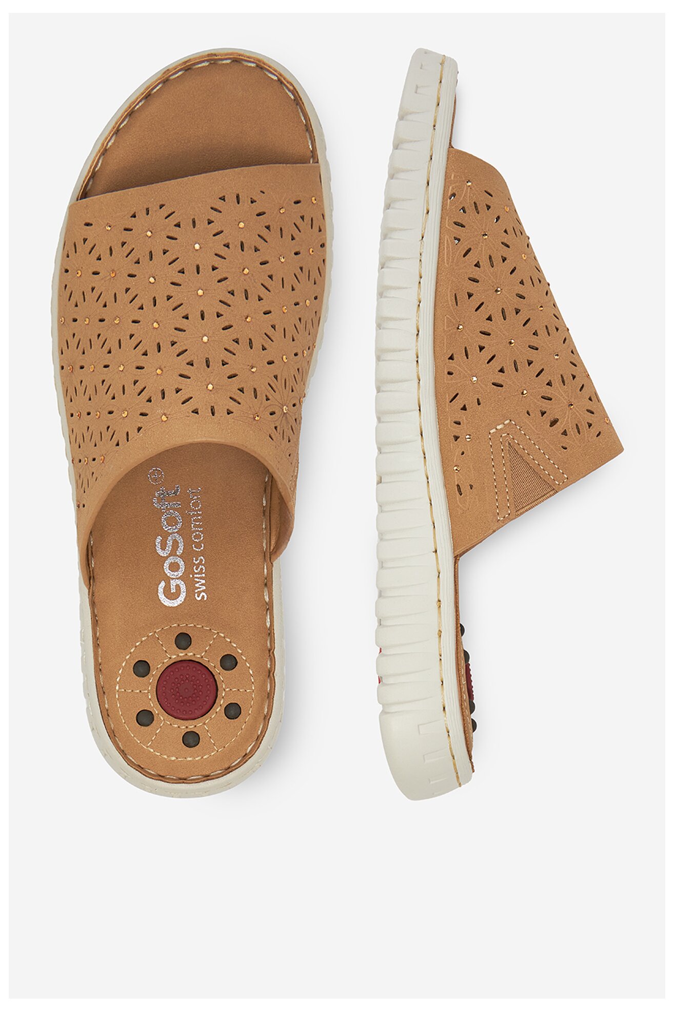 Șlapi Go Soft LA3J9143-4 BEJ